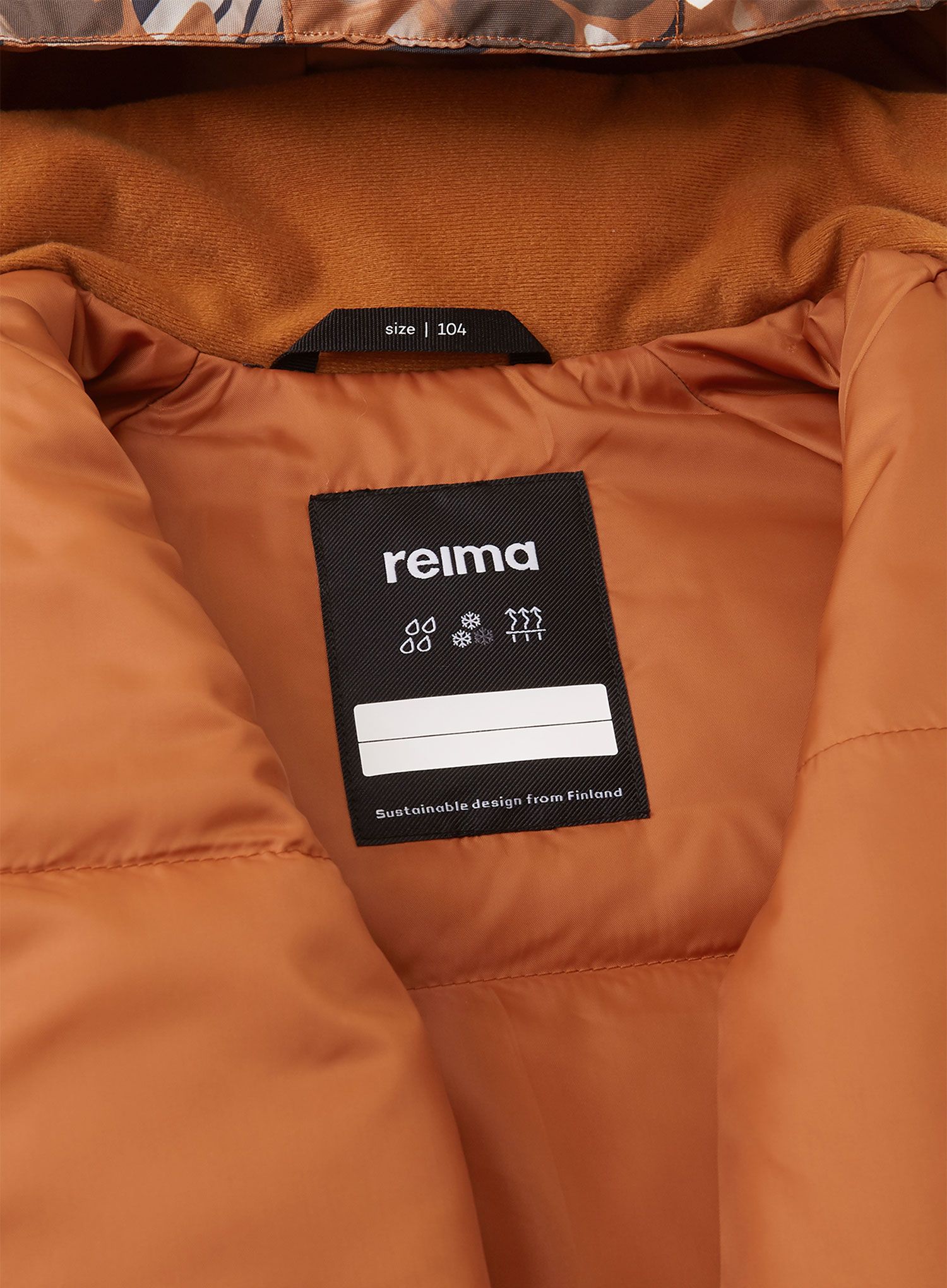 Dětská bunda Reima Muonio - cinnamon brown