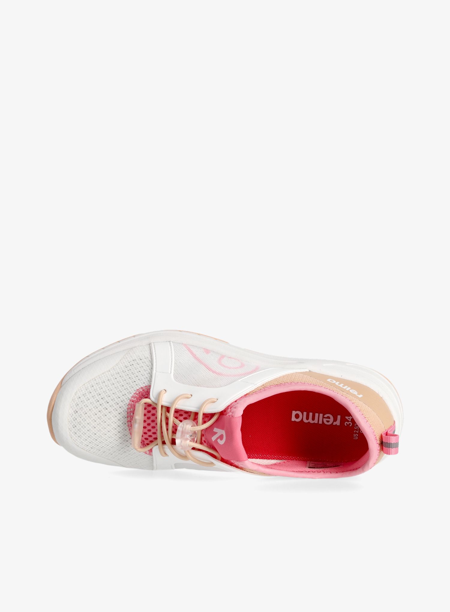 Dívčí obuv Reima Nopein  - clear peach