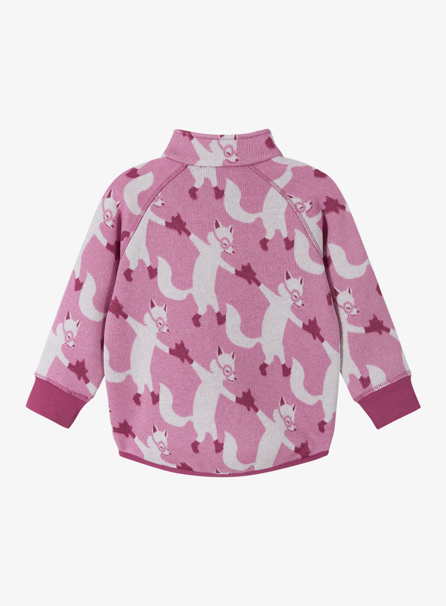 Dívčí mikina Reima Ornament - mauve pink