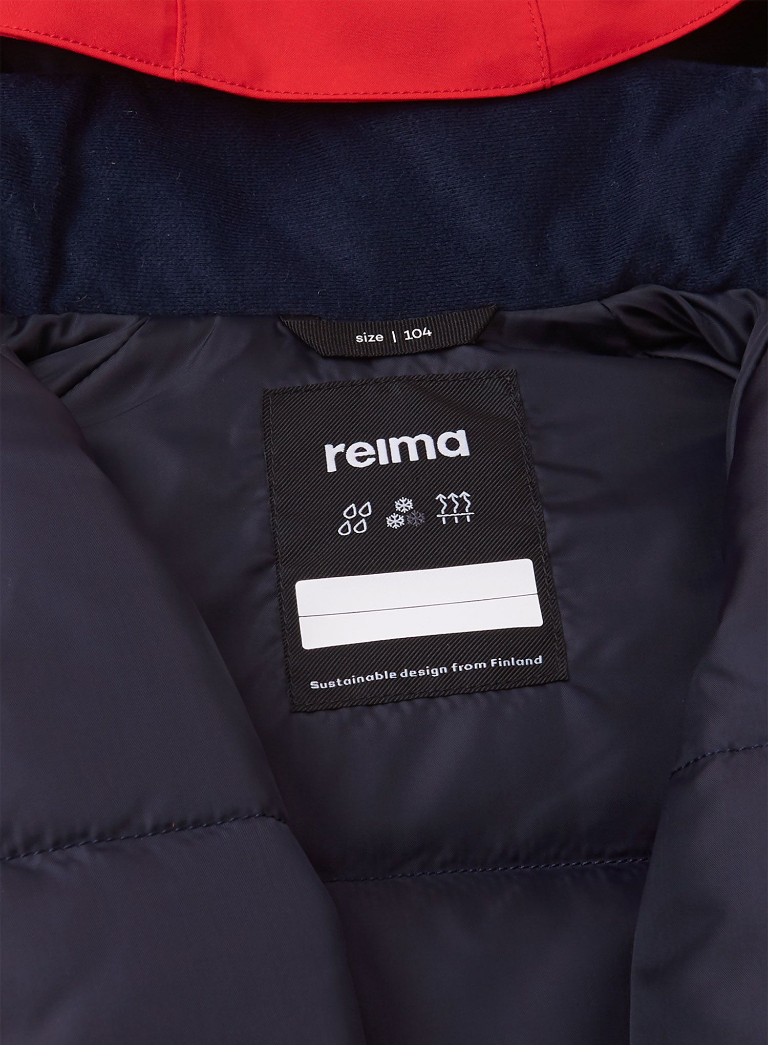 Dětská bunda Reima Palsi - reima red