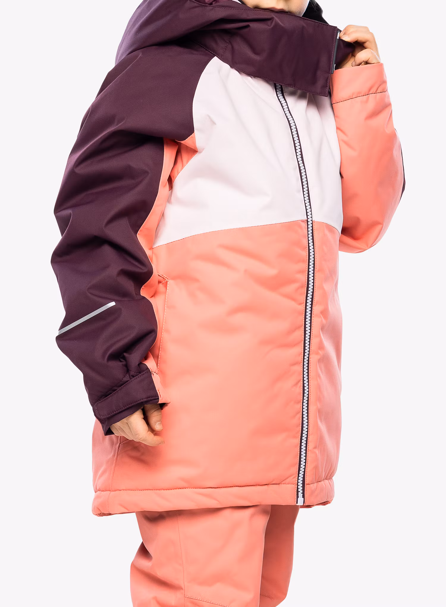 Dívčí bunda Reima Salla - pink coral