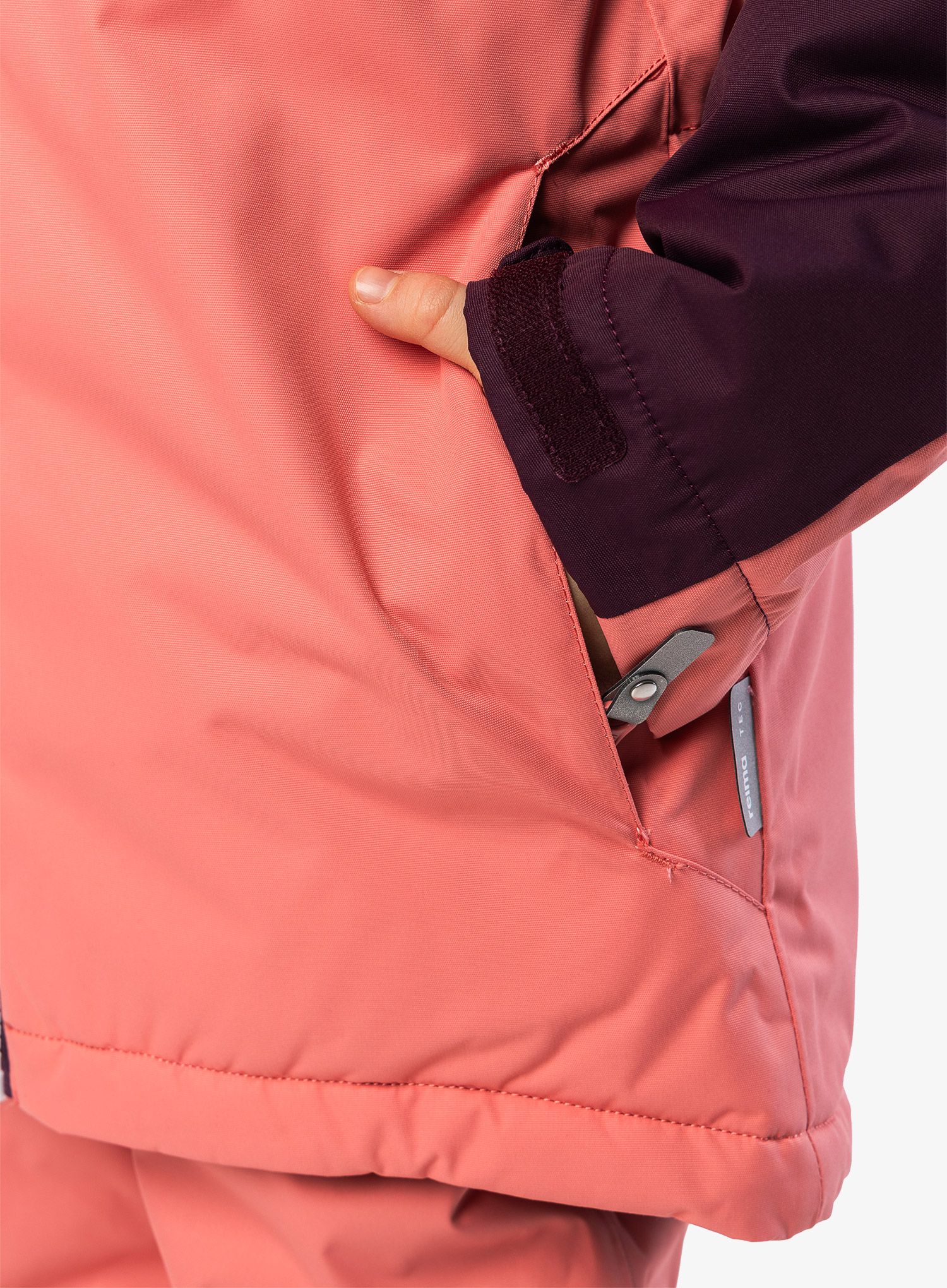 Dívčí bunda Reima Salla - pink coral