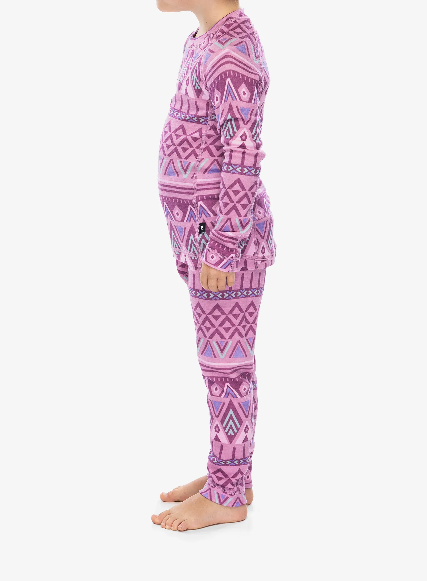 Termoprádlo dětské Reima Taitoa - grey pink