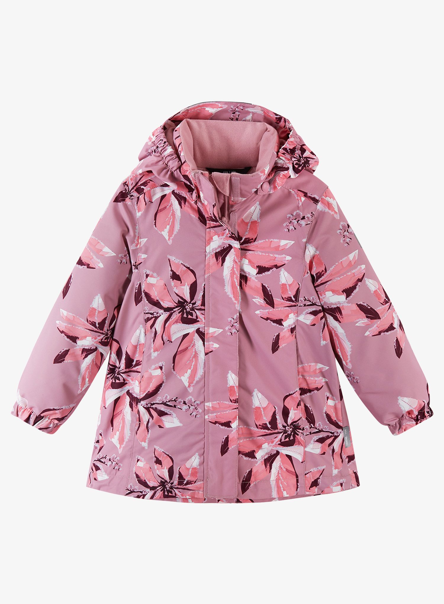 Dívčí bunda Reima Toki - grey pink