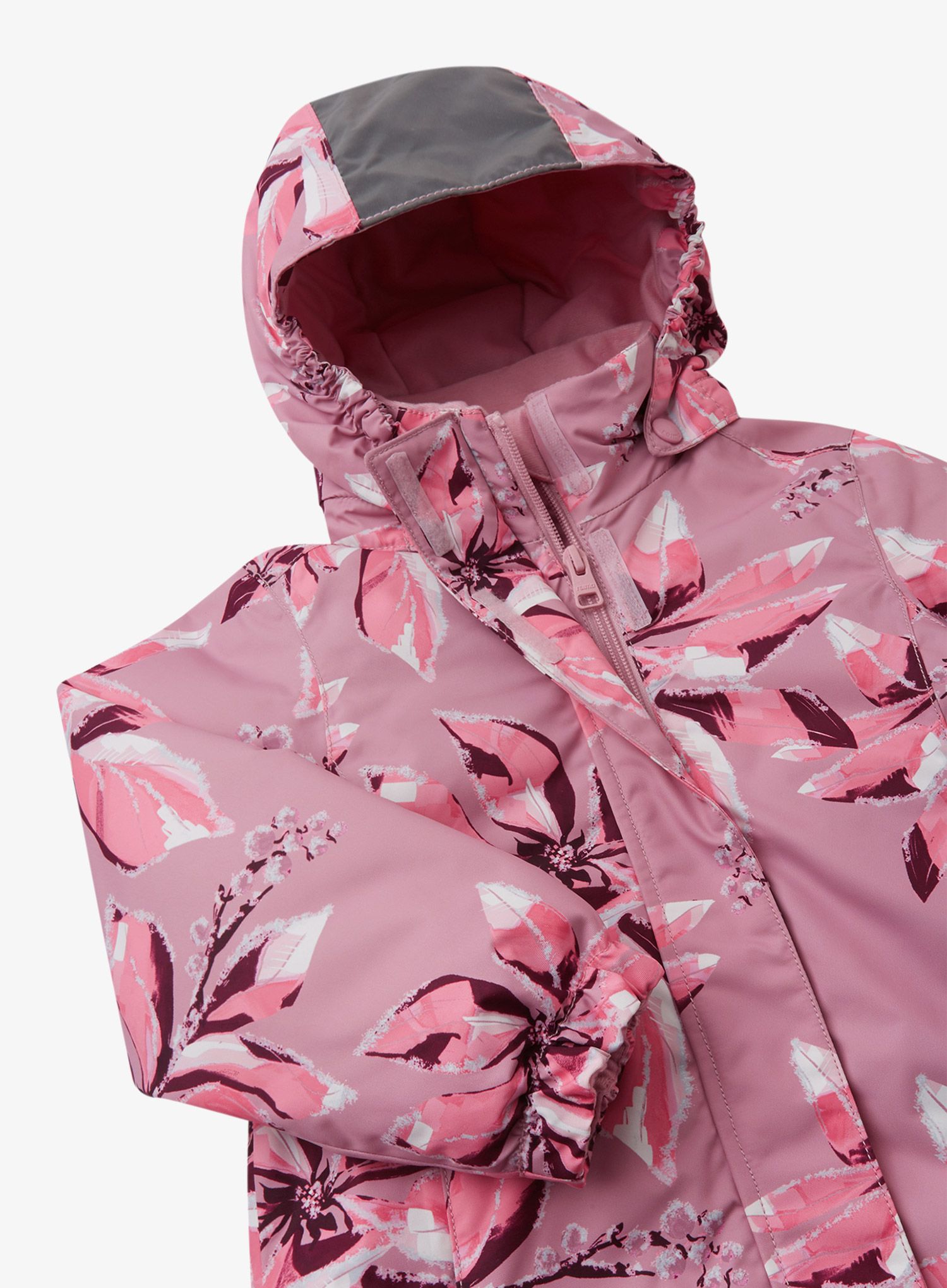 Dívčí bunda Reima Toki - grey pink