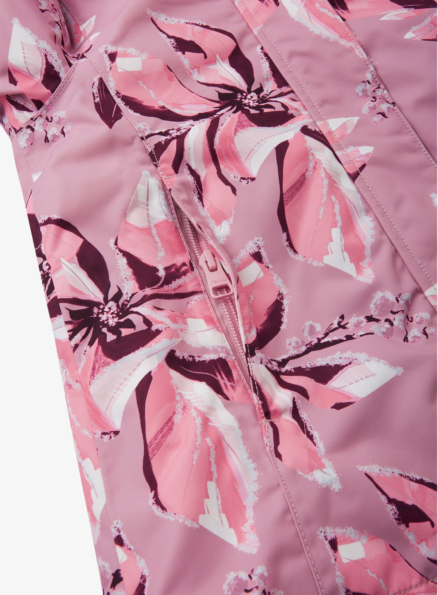 Dívčí bunda Reima Toki - grey pink