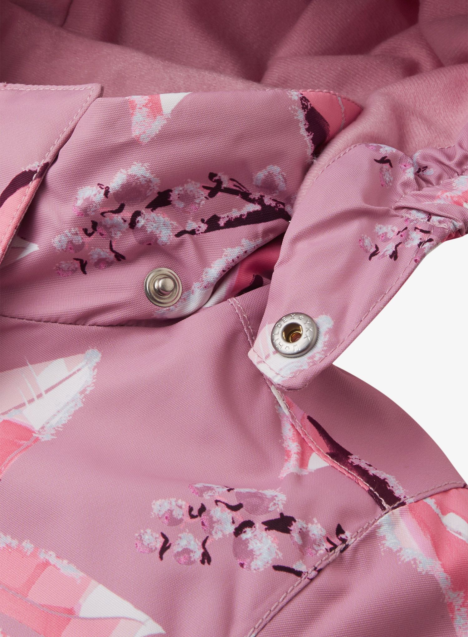 Dívčí bunda Reima Toki - grey pink