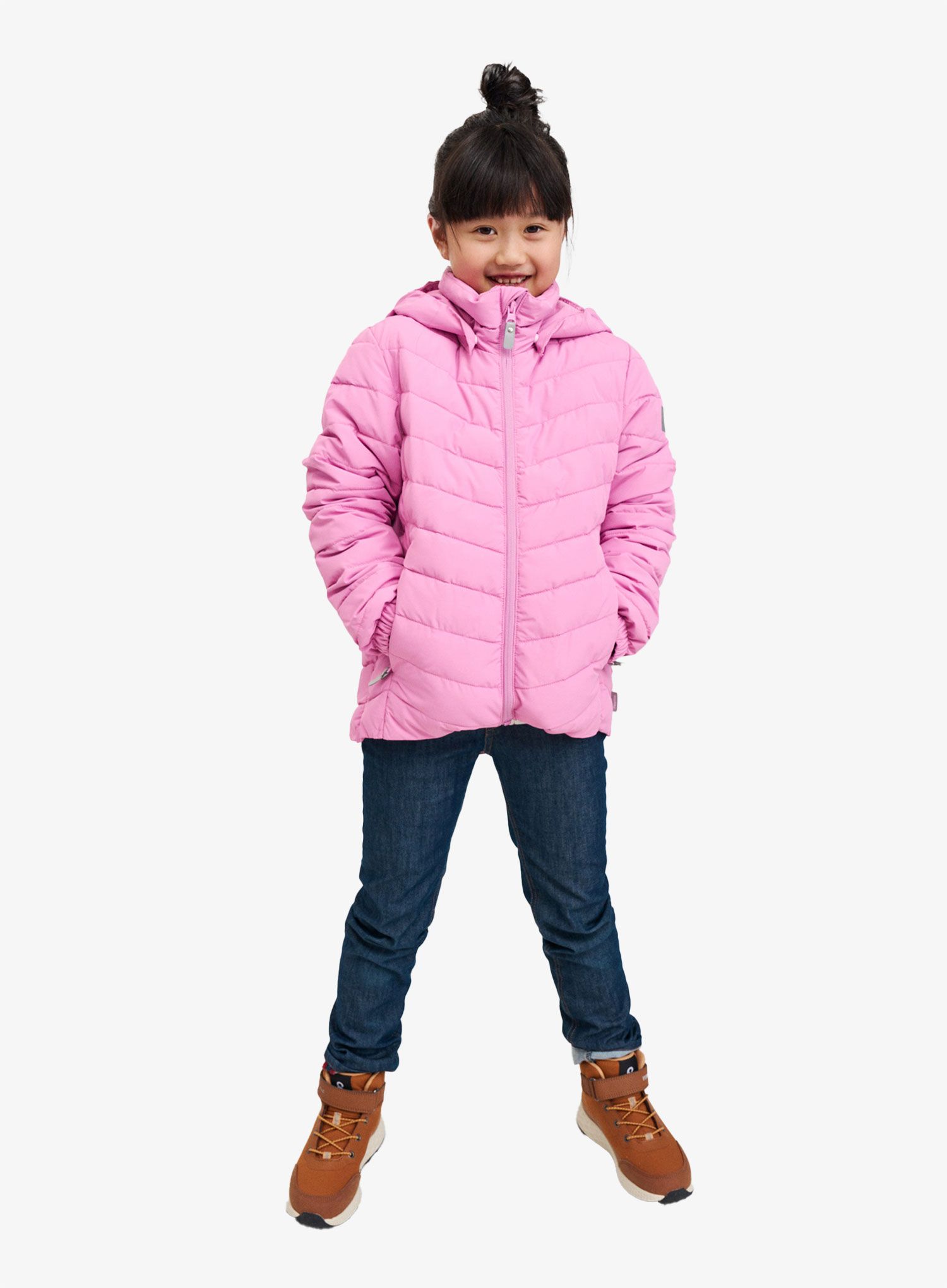 Dívčí bunda Reima Uumaja - mauve pink