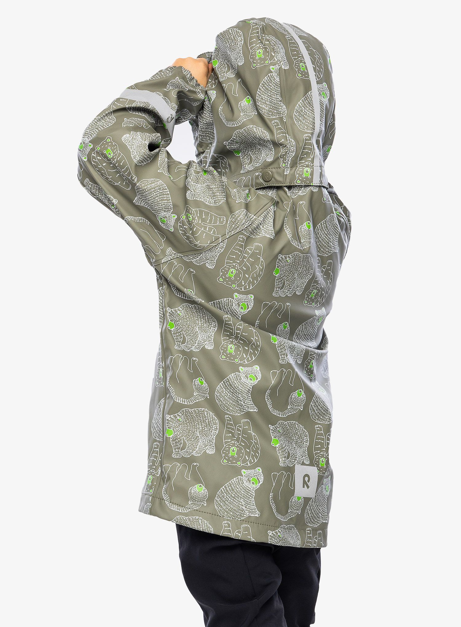 Dětská bunda Reima Vesi - greyish grn