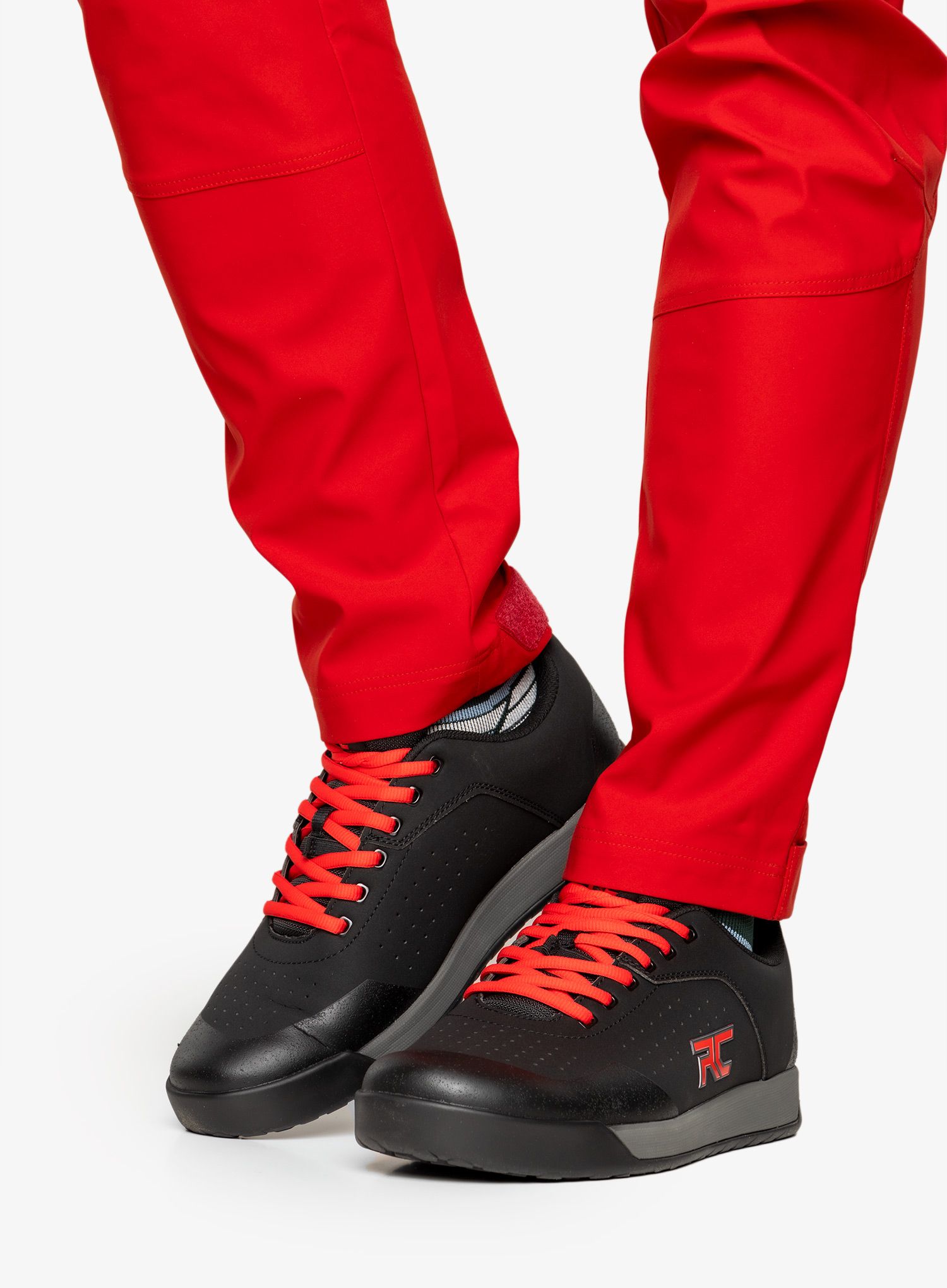 Cyklistické boty Ride Concepts Hellion - black/red