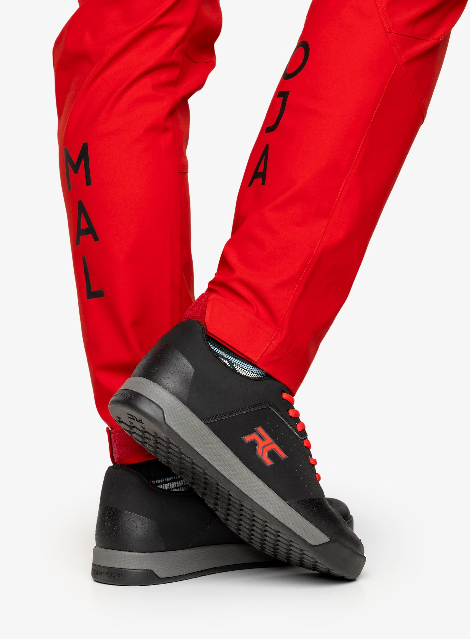 Cyklistické boty Ride Concepts Hellion - black/red