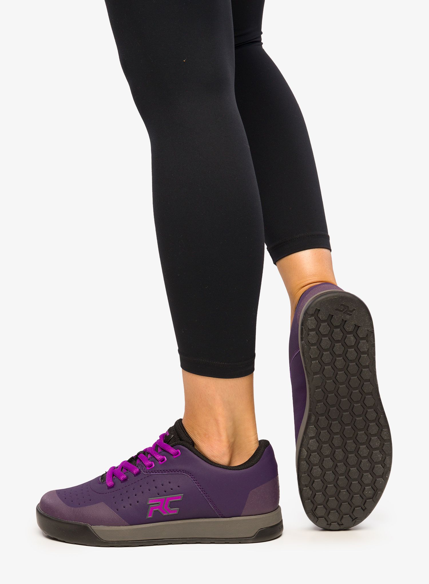 Dámské cyklistické boty Ride Concepts Hellion - dark purple/purple
