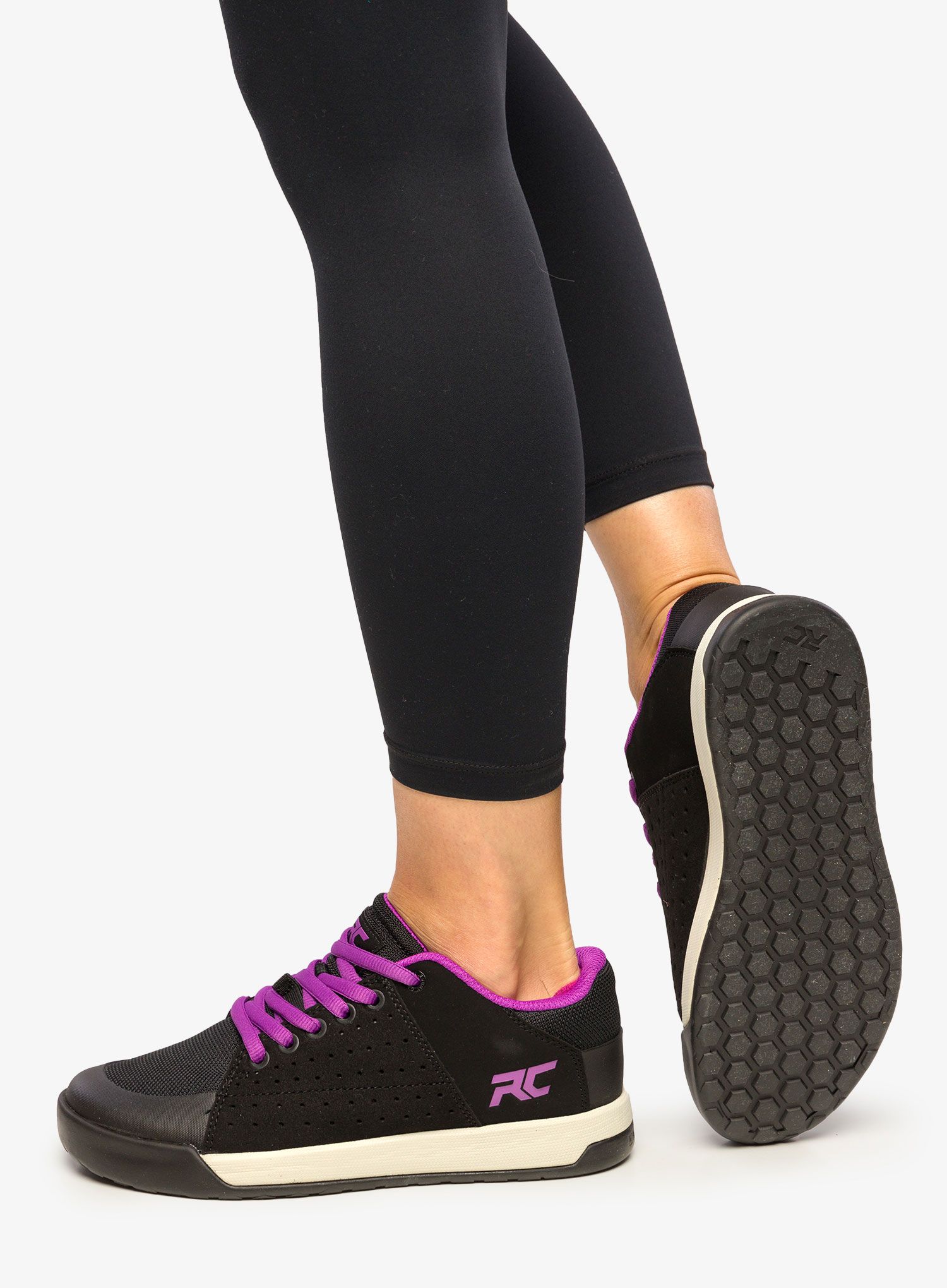 Dámská obuv na enduro kola Ride Concepts Livewire - black/purple