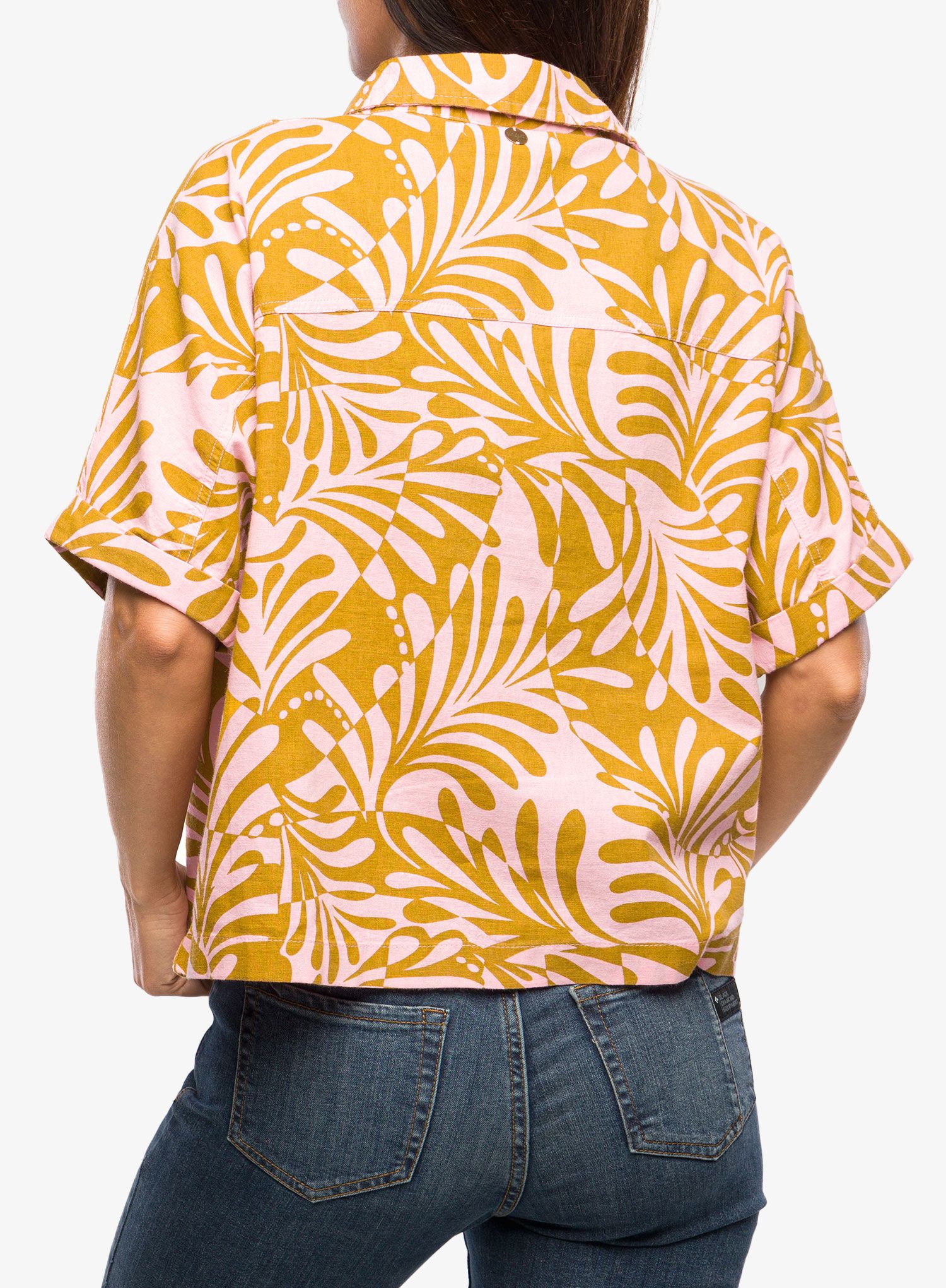 Dámská turistická košile Rip Curl Afterglow Shirt - pink