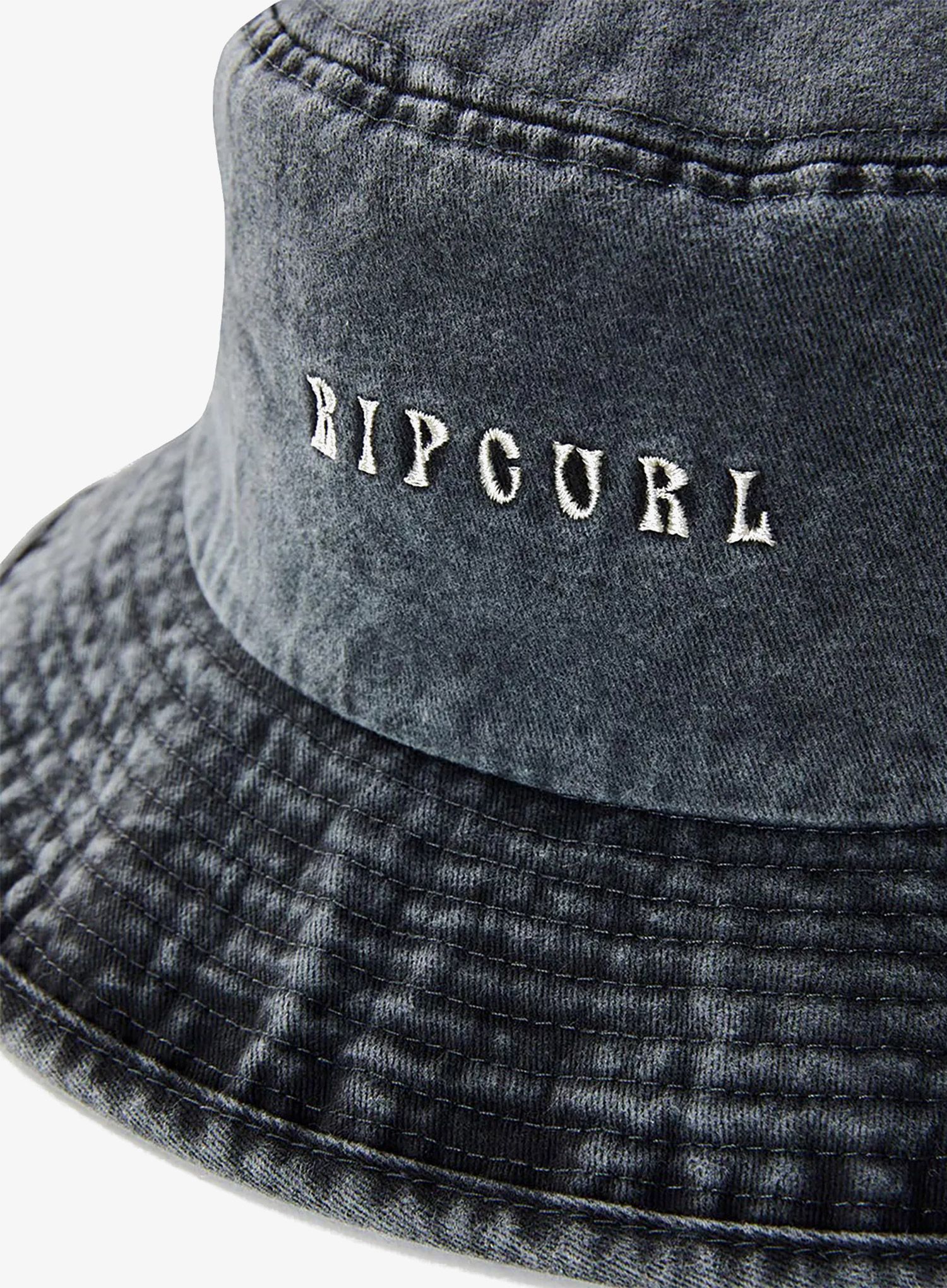 Turistický klobouk Rip Curl Washed Upf Mid Brim Hat - washed black