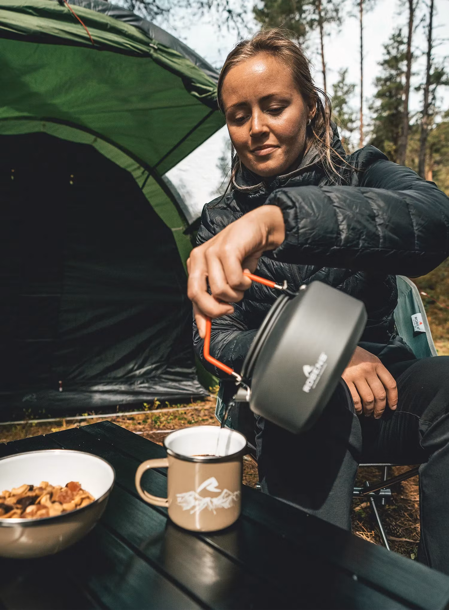 Konvice na čaj Robens Basecamp Pro Kettle - gray