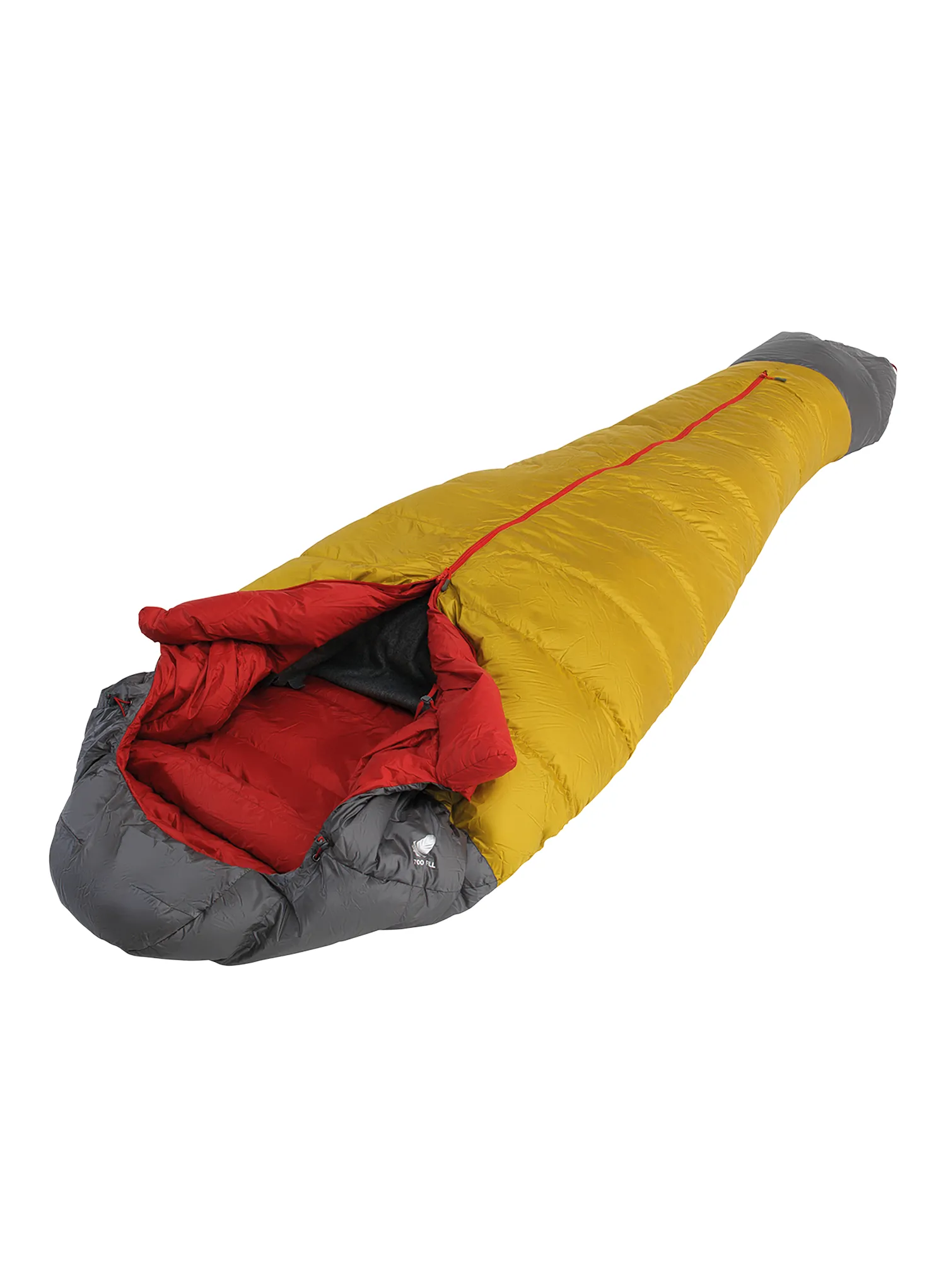 Péřový spacák Robens Couloir 350 (195 cm) - grey/yellow