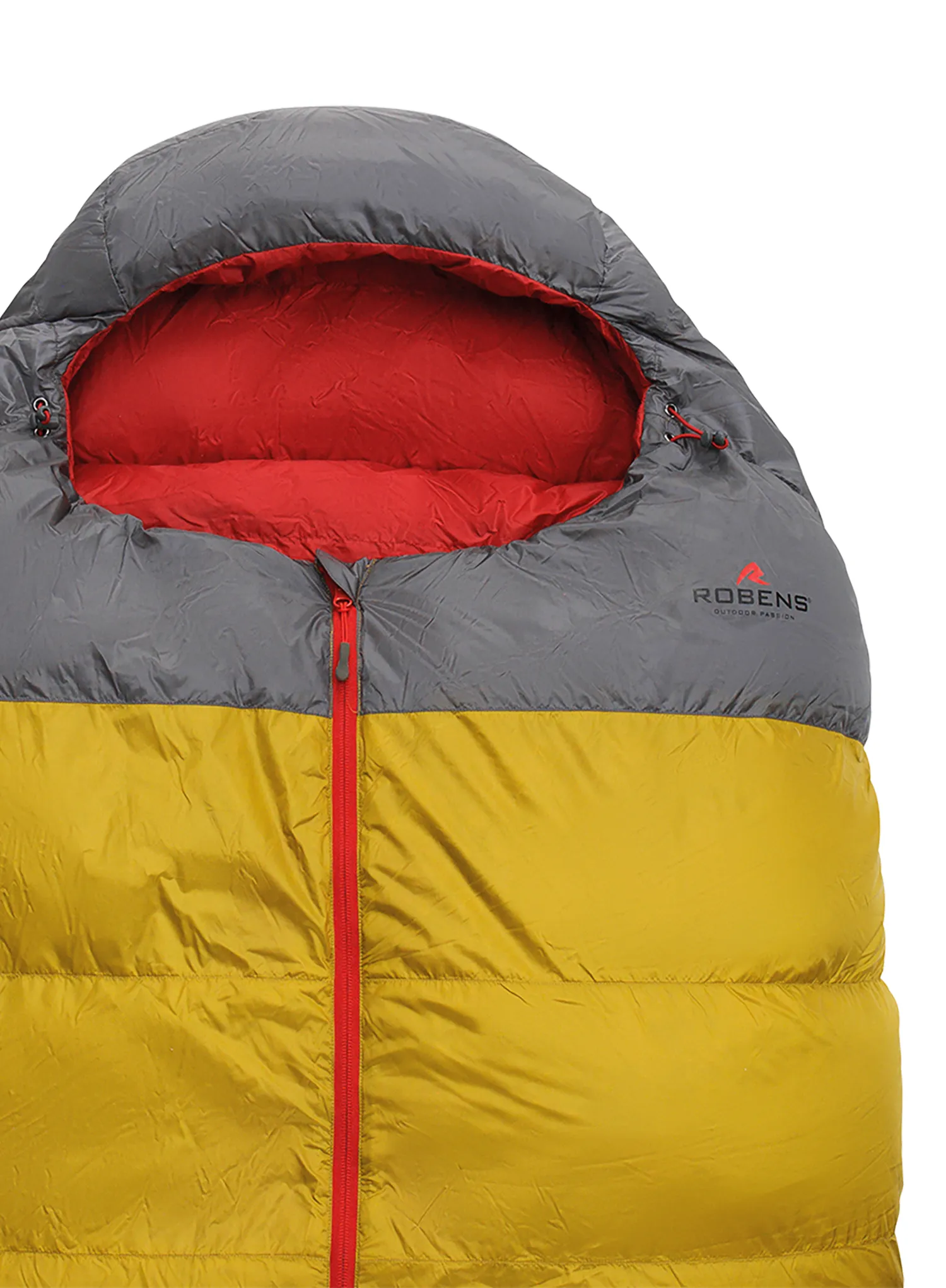 Péřový spacák Robens Couloir 350 (195 cm) - grey/yellow