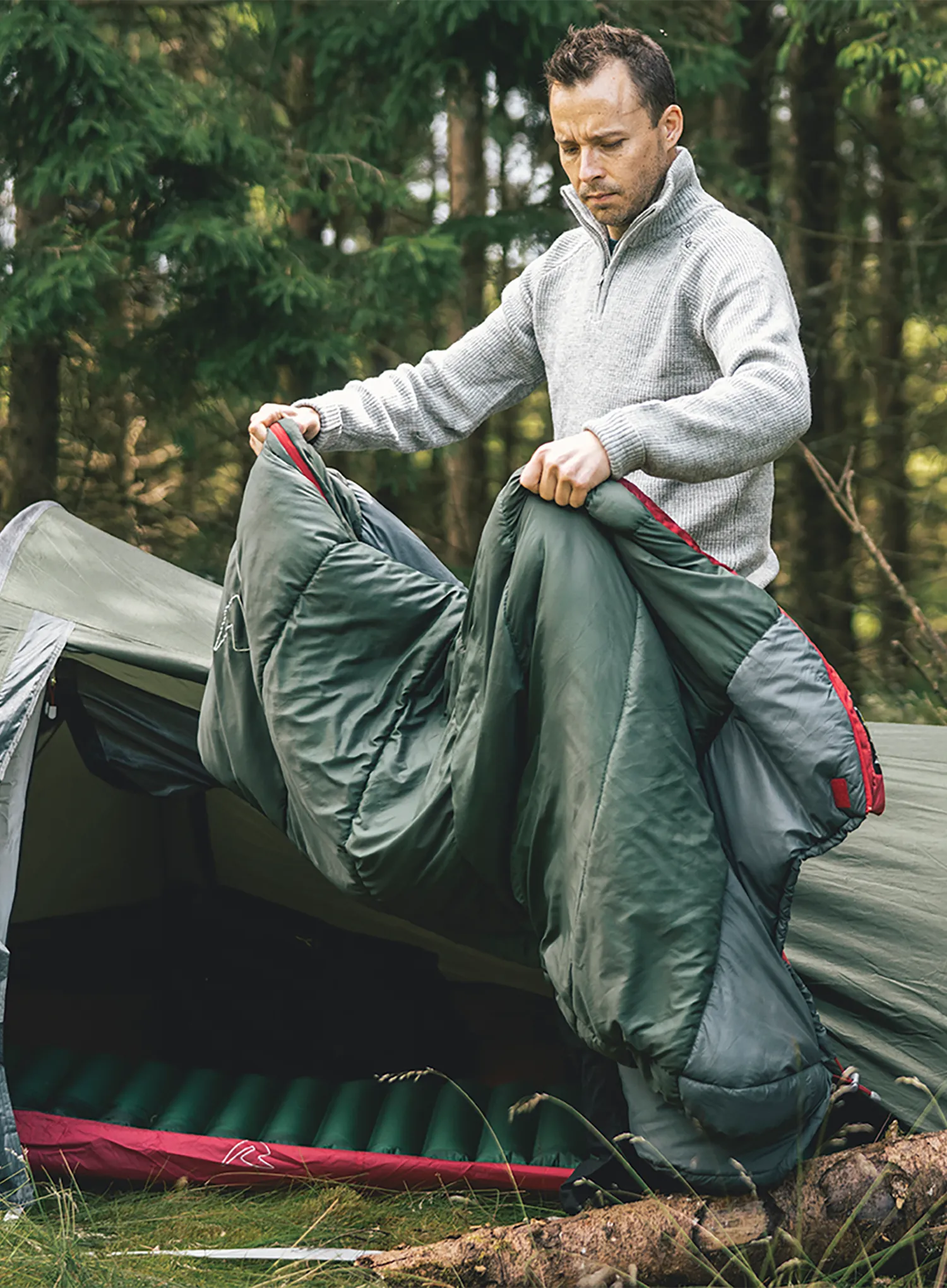 Spací pytel Robens Glacier I (195 cm) - green