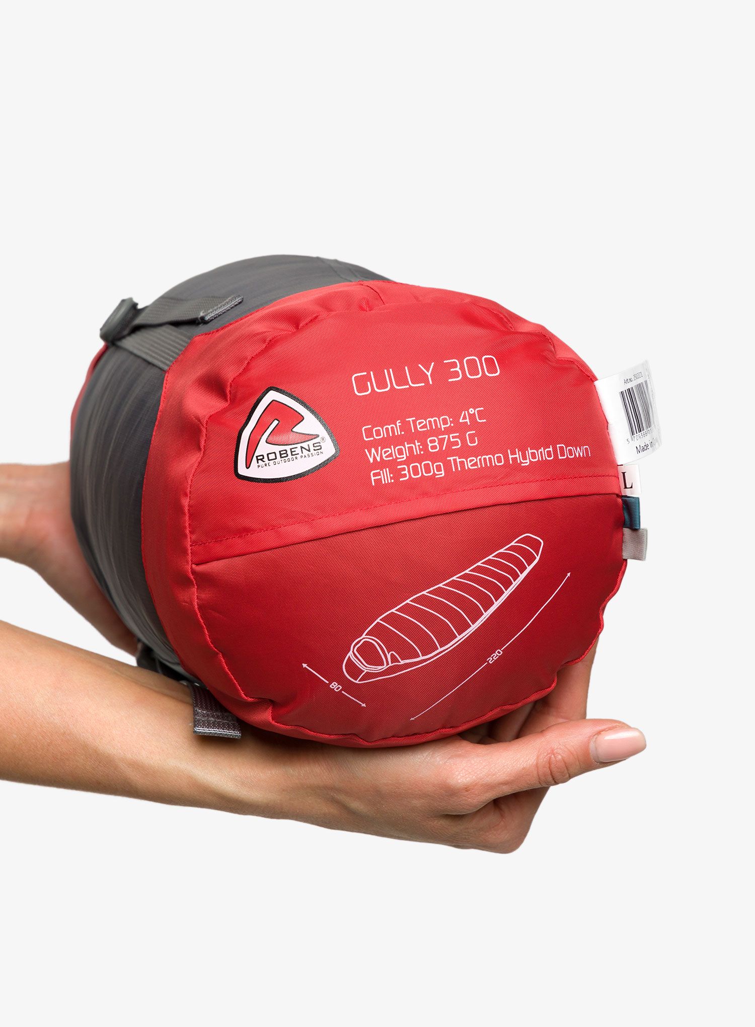 Syntetický spacák Robens Gully 300 (195 cm)