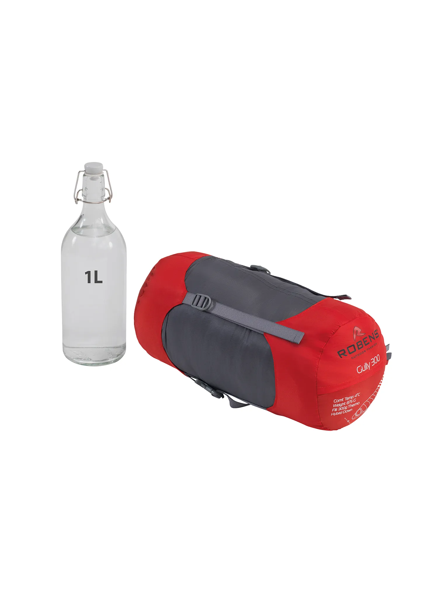 Spací pytel Robens Gully 300 (195 cm) - gray