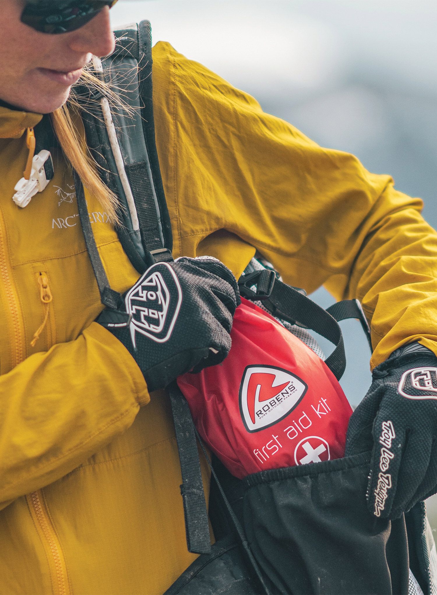 Cestovní lékárnička Robens Outsite First Aid Kit - fire red