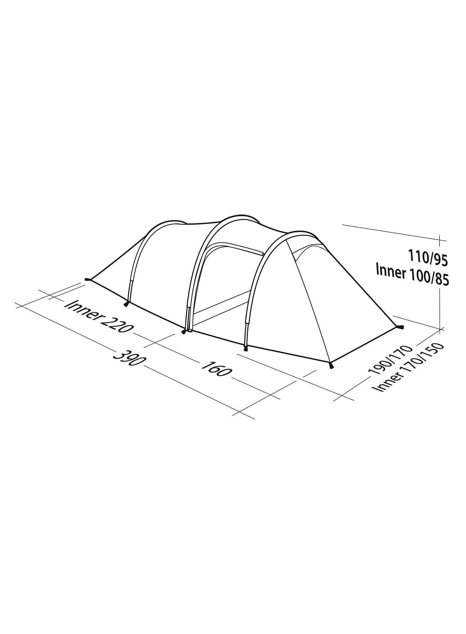 Stan pro 3 Robens Pioneer 3EX - blue