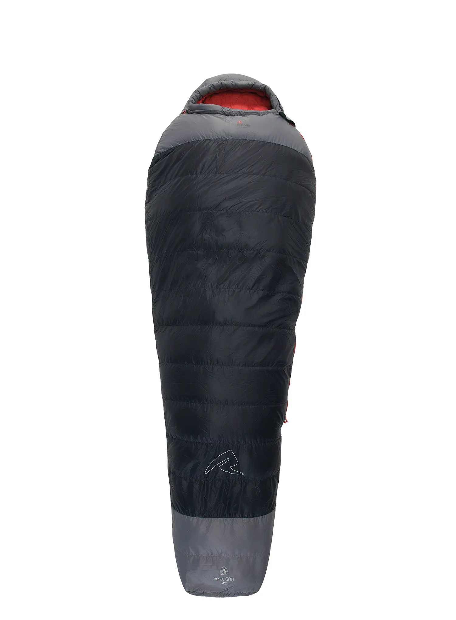 Péřový spacák Robens Serac 600 -14C (195 cm) - black