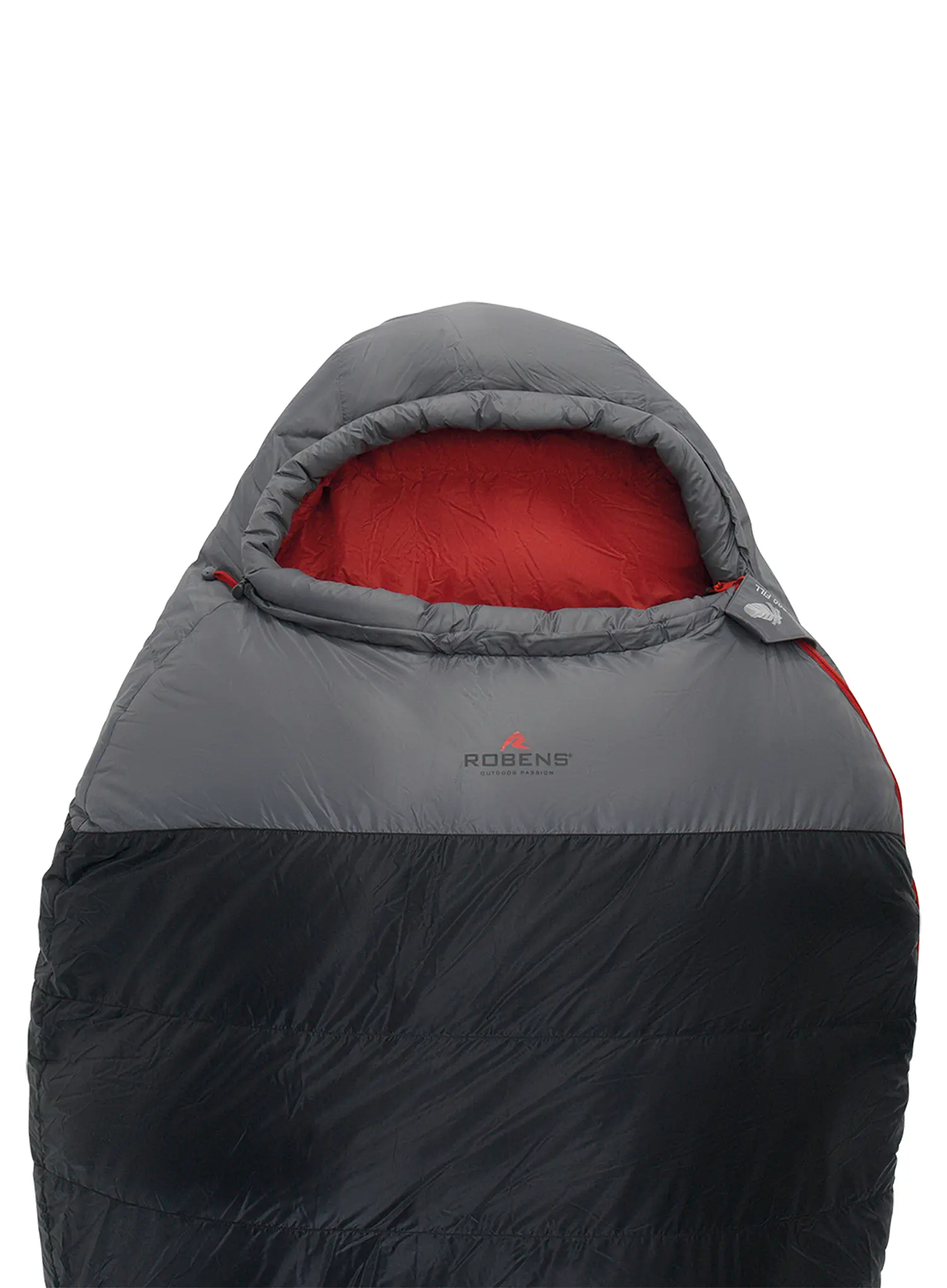 Péřový spacák Robens Serac 600 -14C (195 cm) - black