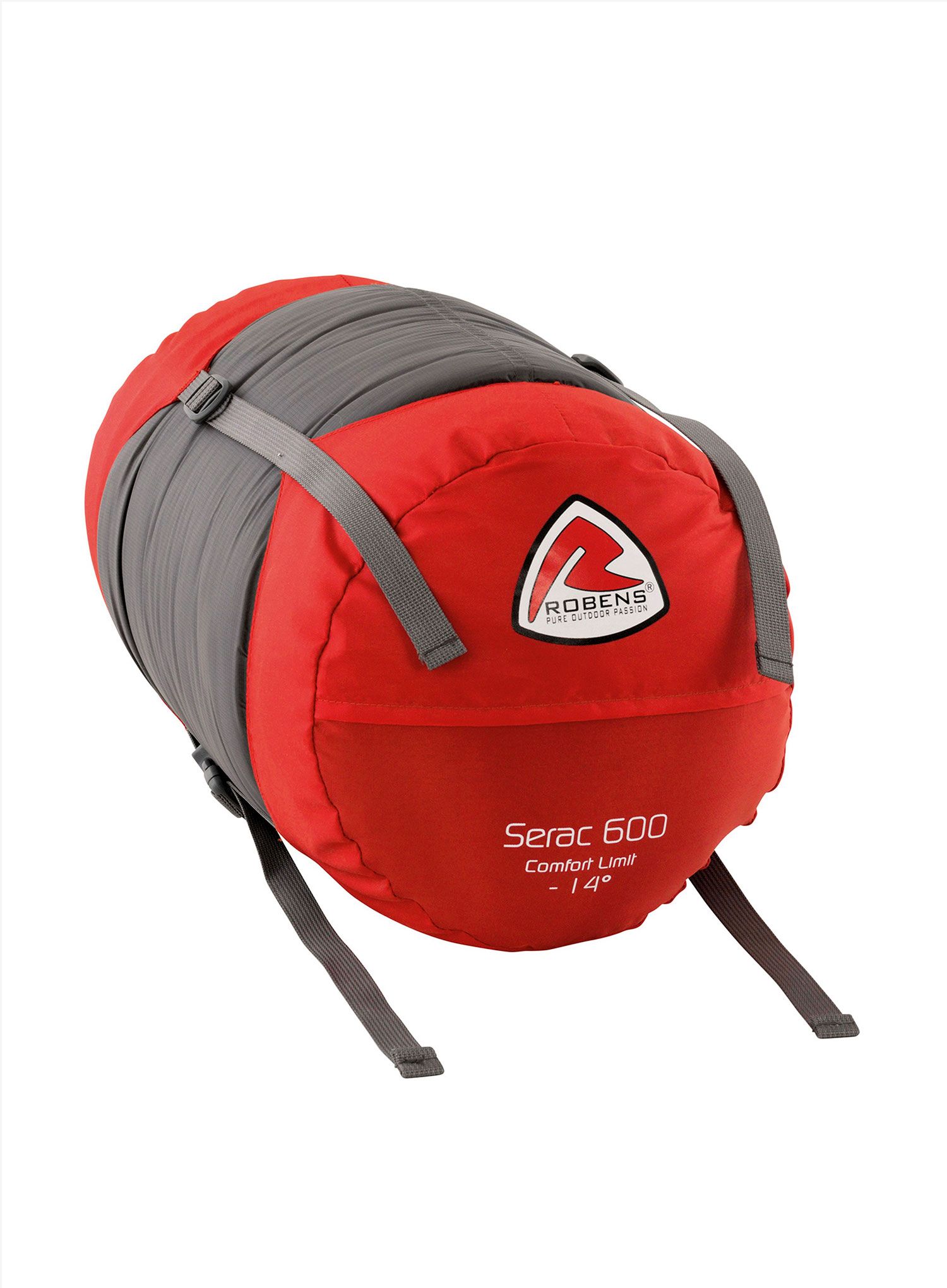 Péřový spacák Robens Serac 600 (195 cm) - grey