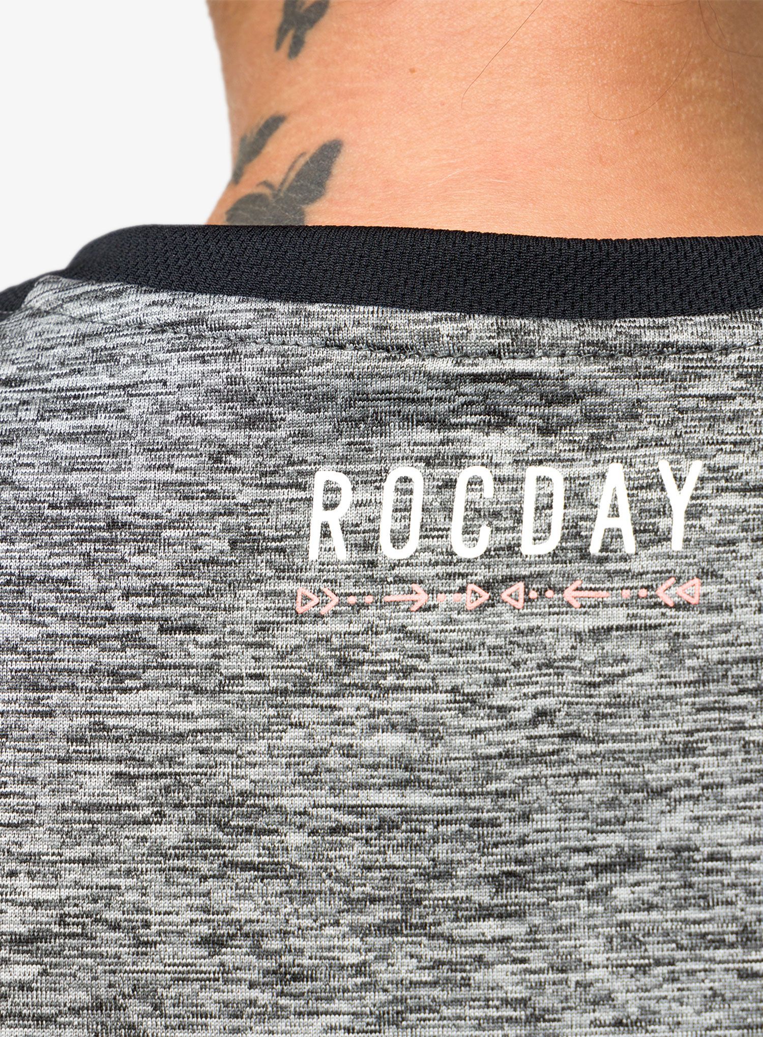 Cyklistická mikina dámská Rocday Camber - melange/black
