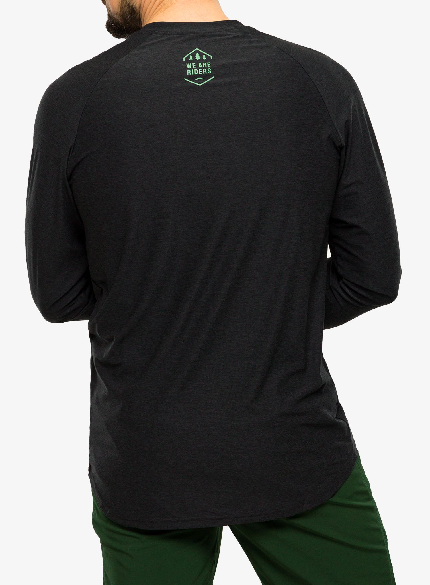 Cyklistická mikina Rocday Evo Race - black/green
