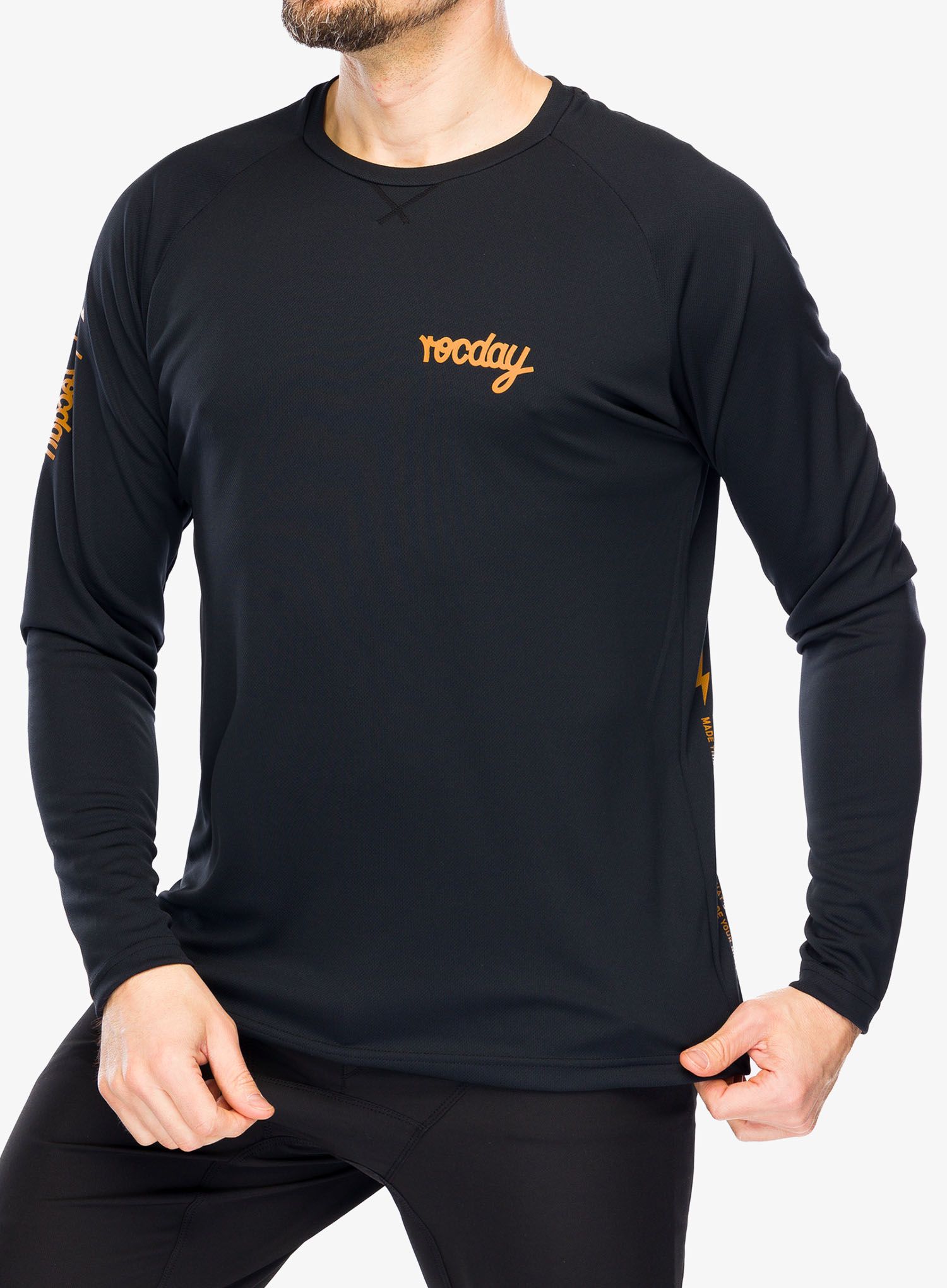 Cyklistická mikina Rocday Podium - black