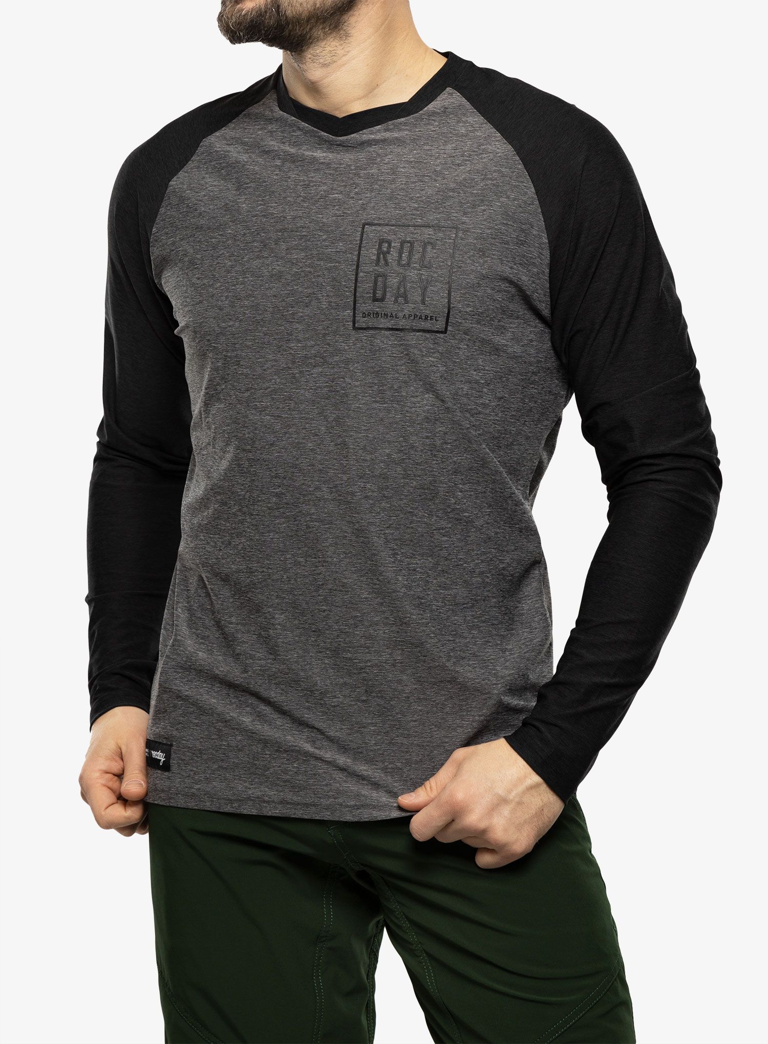 Mikina bez kapuce Rocday Stage - black/grey