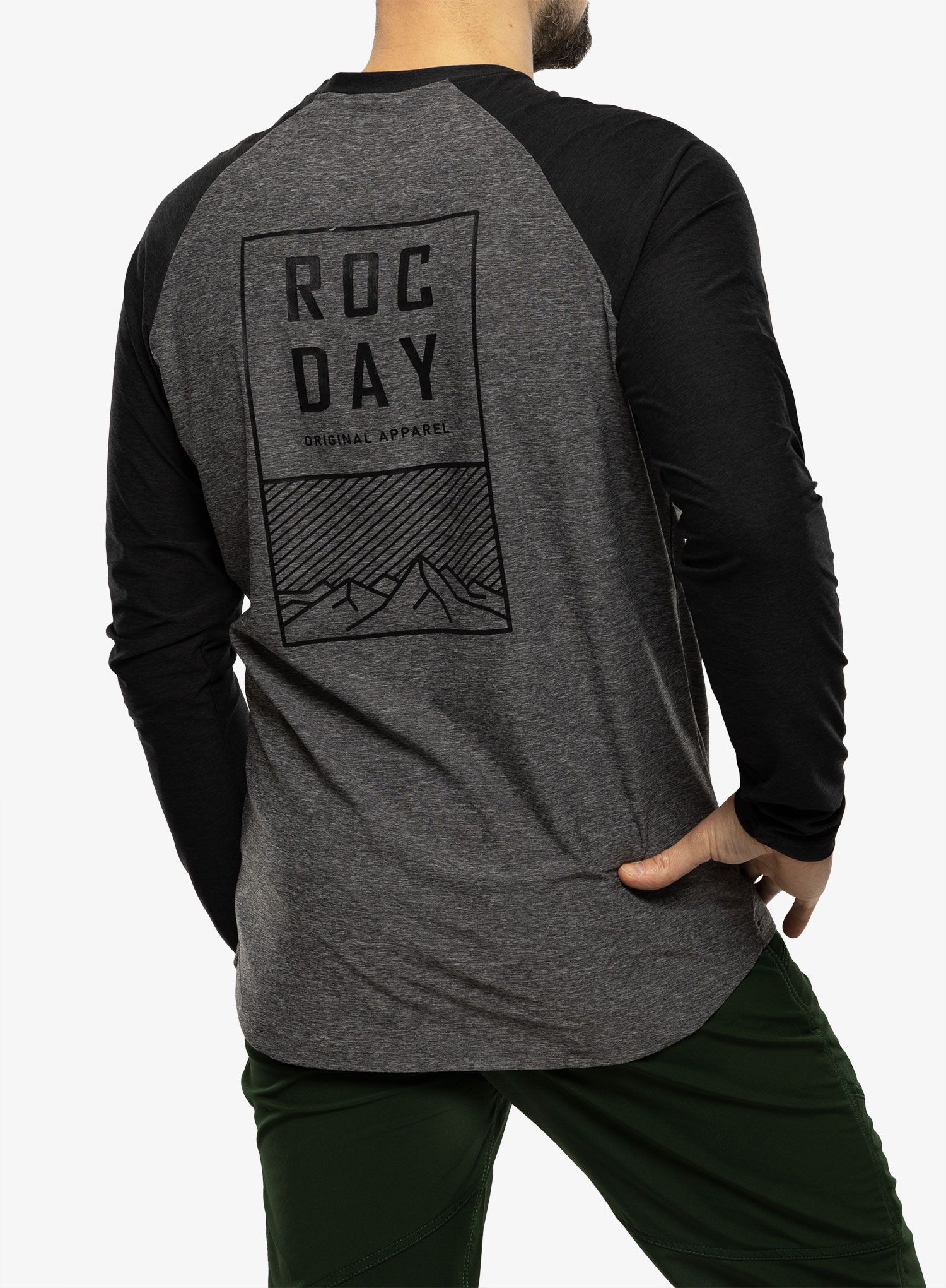 Mikina bez kapuce Rocday Stage - black/grey