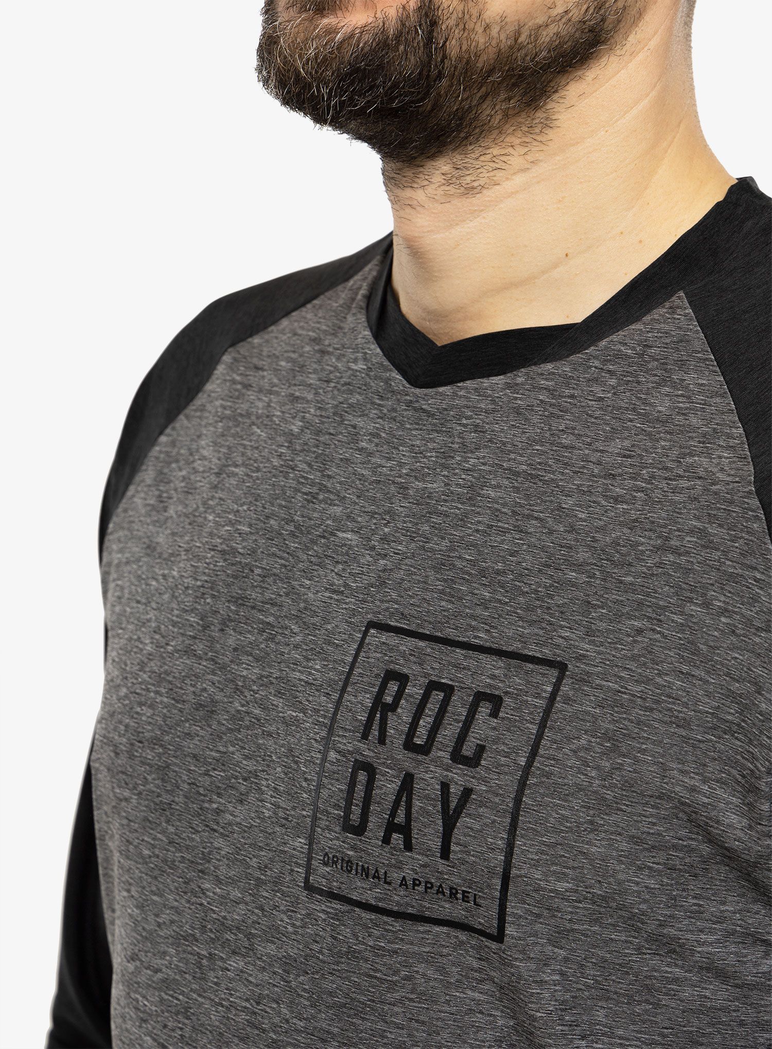 Mikina bez kapuce Rocday Stage - black/grey