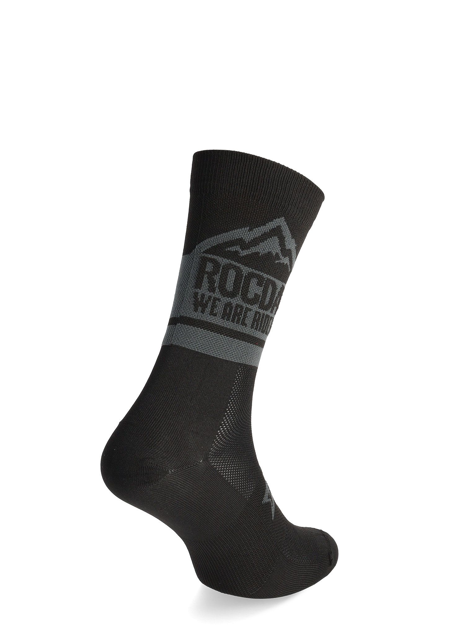 Cyklistické ponožky Rocday Trail - black/grey