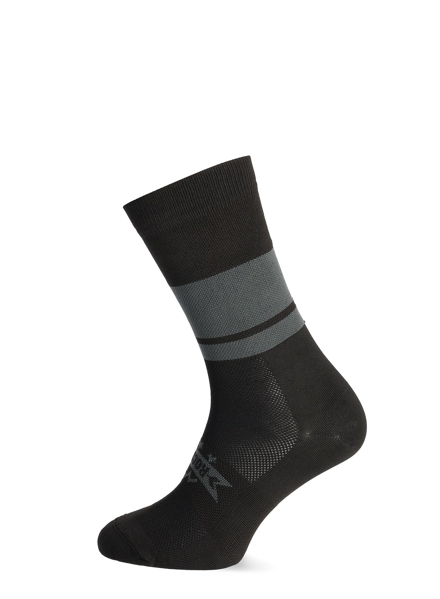 Cyklistické ponožky Rocday Trail - black/grey