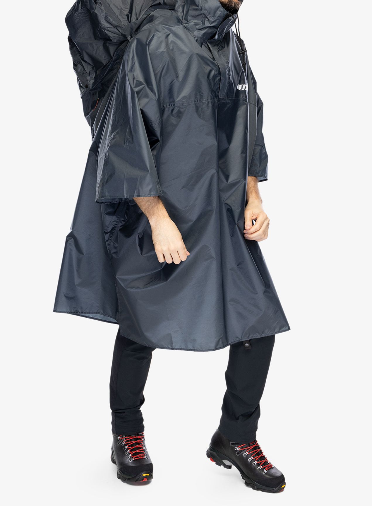 Turistická pláštěnka Rockland Storm - grey