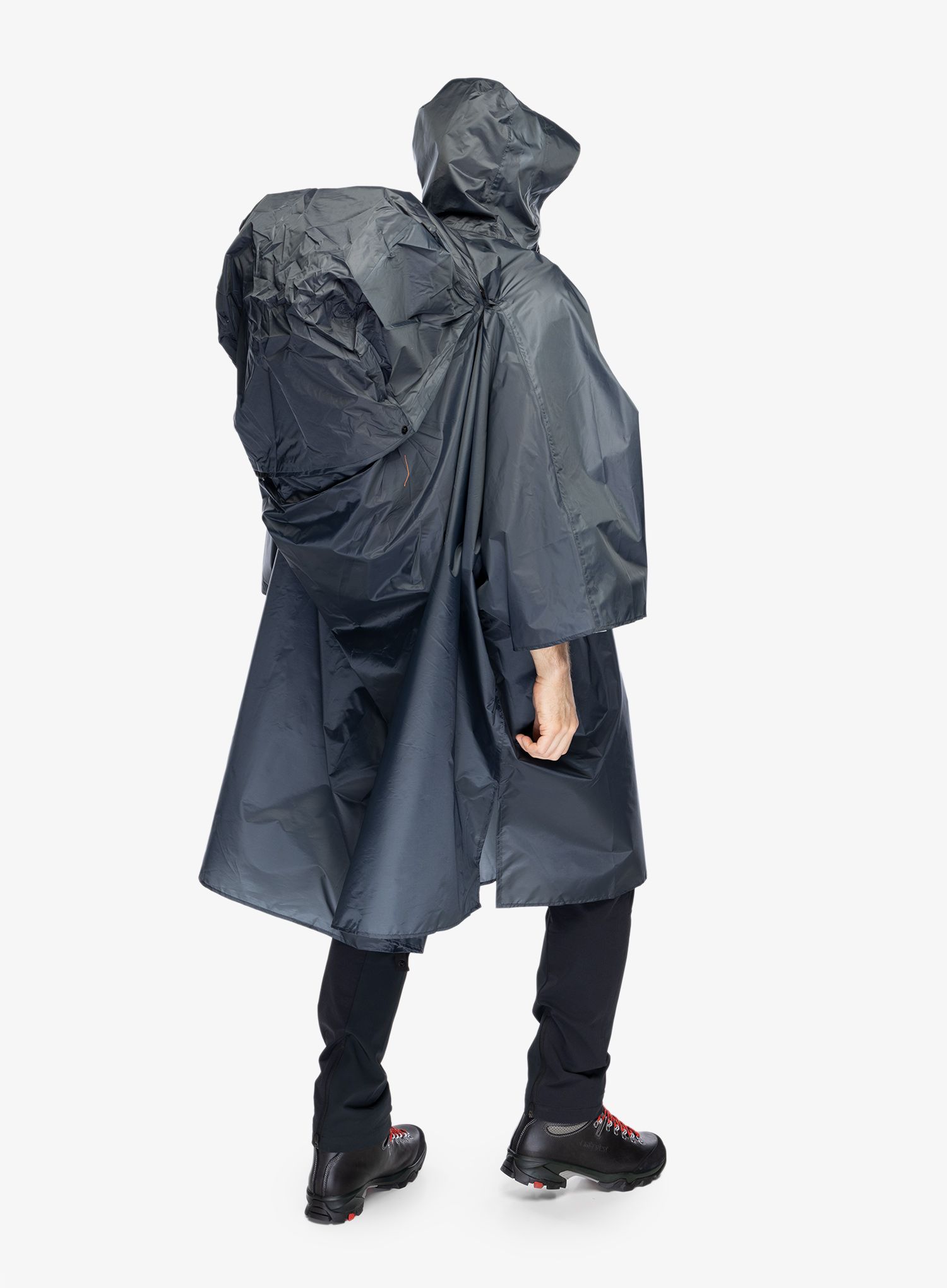 Turistická pláštěnka Rockland Storm - grey