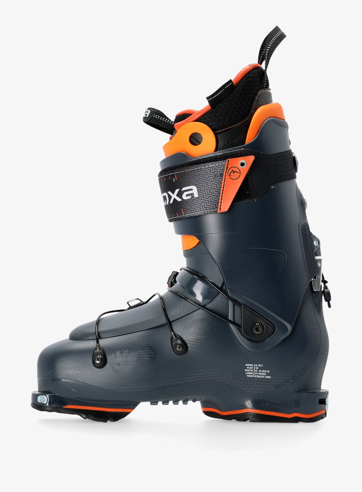 Skialpové boty Roxa R3 100 GripWalk- anthracite/anthracite/orange
