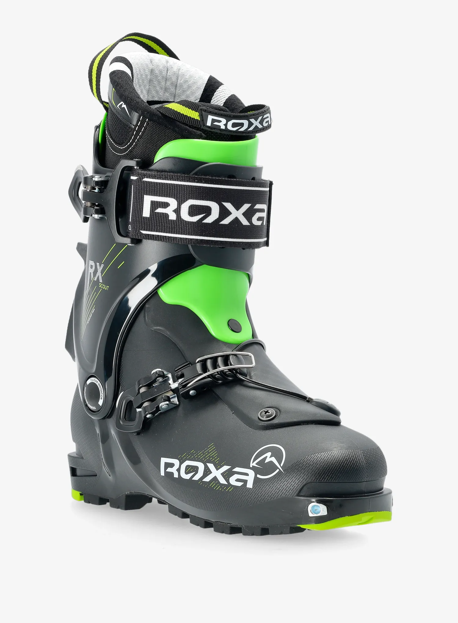 Skialpové boty Roxa RX Scout - black/black/black-green