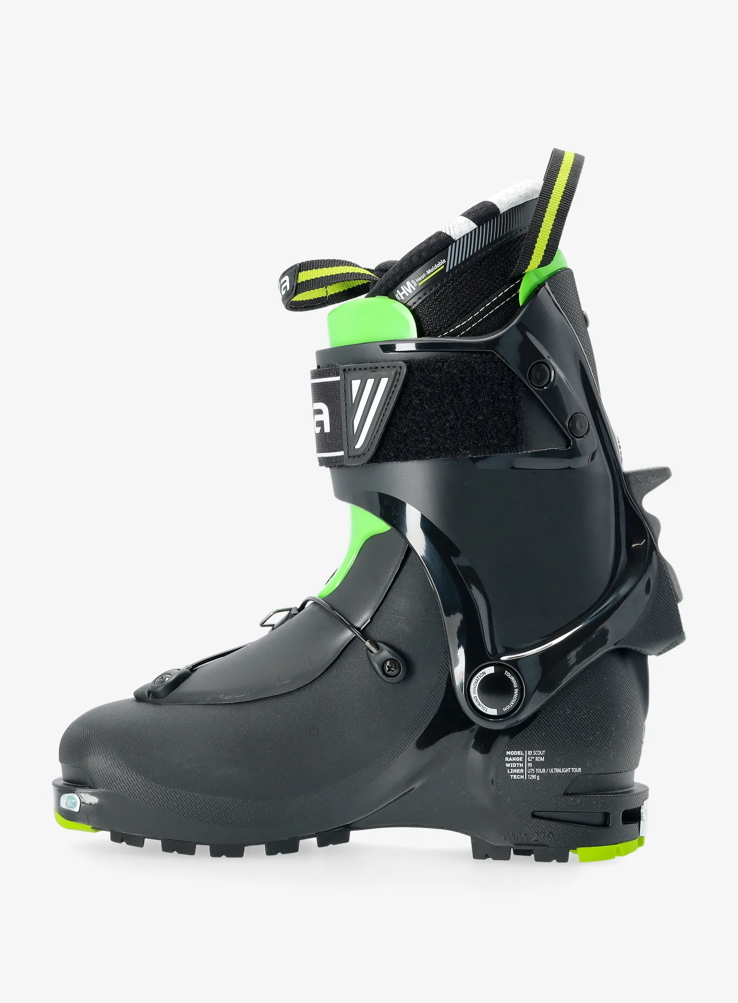 Skialpové boty Roxa RX Scout - black/black/black-green