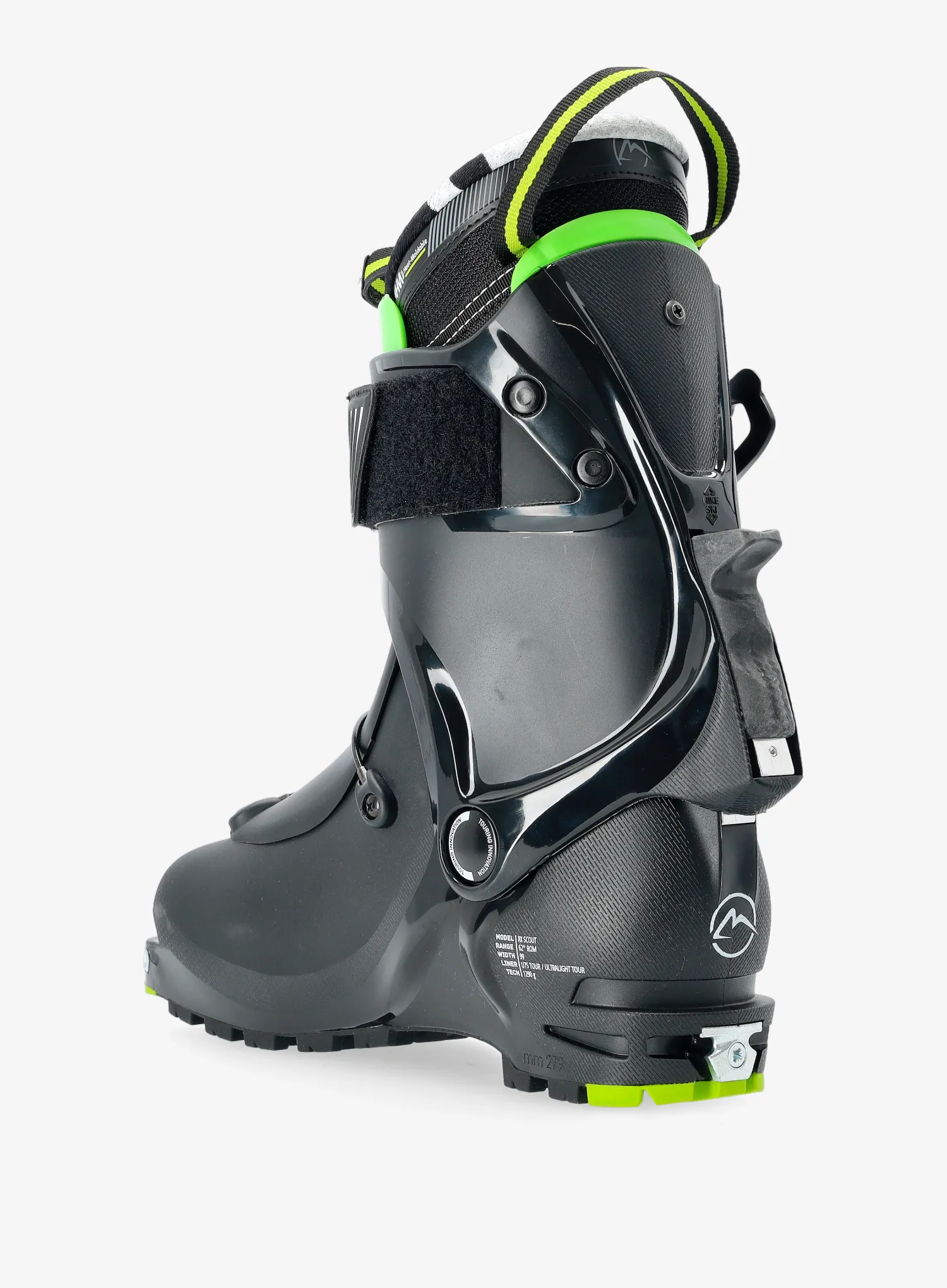 Skialpové boty Roxa RX Scout - black/black/black-green