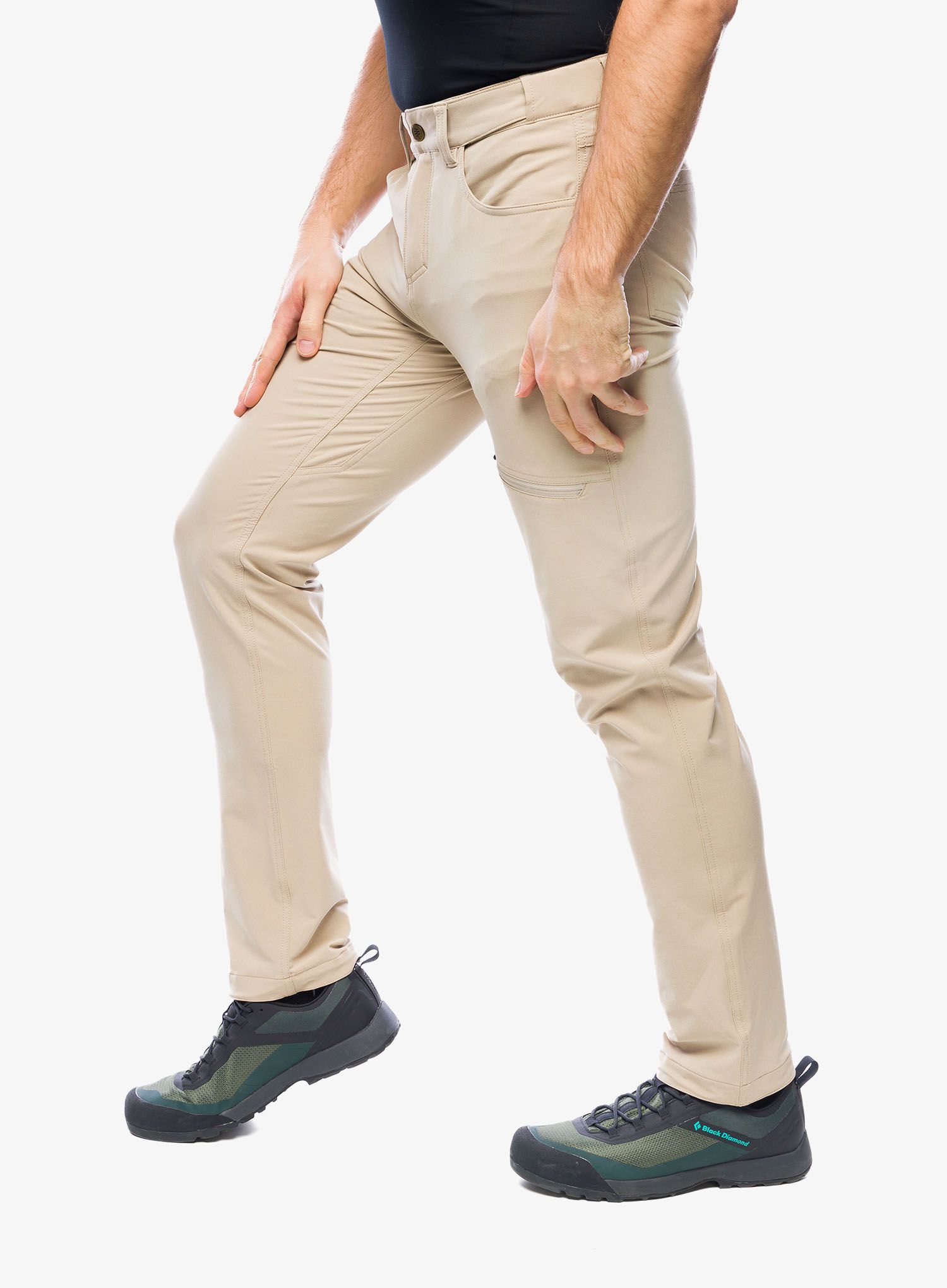 Turistické kalhoty Royal Robbins Alpine MTN Pro Pant - khaki