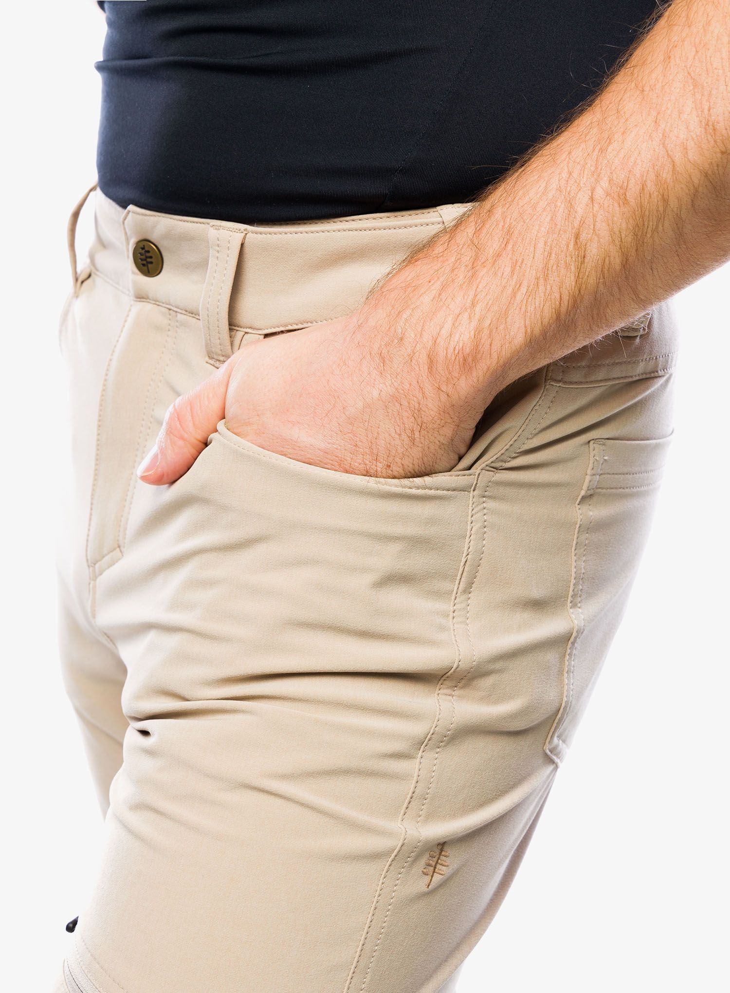 Turistické kalhoty Royal Robbins Alpine MTN Pro Pant - khaki