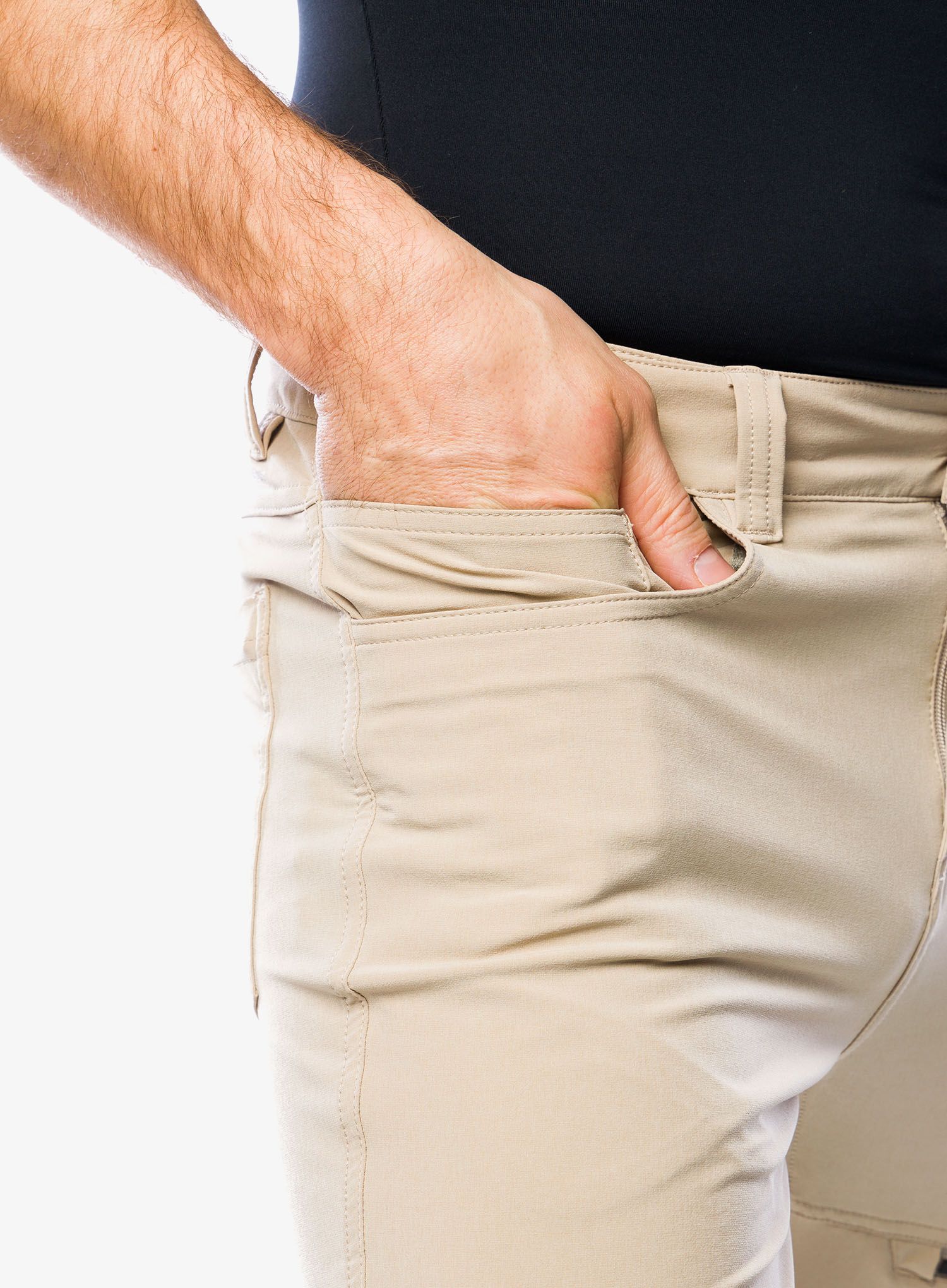 Turistické kalhoty Royal Robbins Alpine MTN Pro Pant - khaki