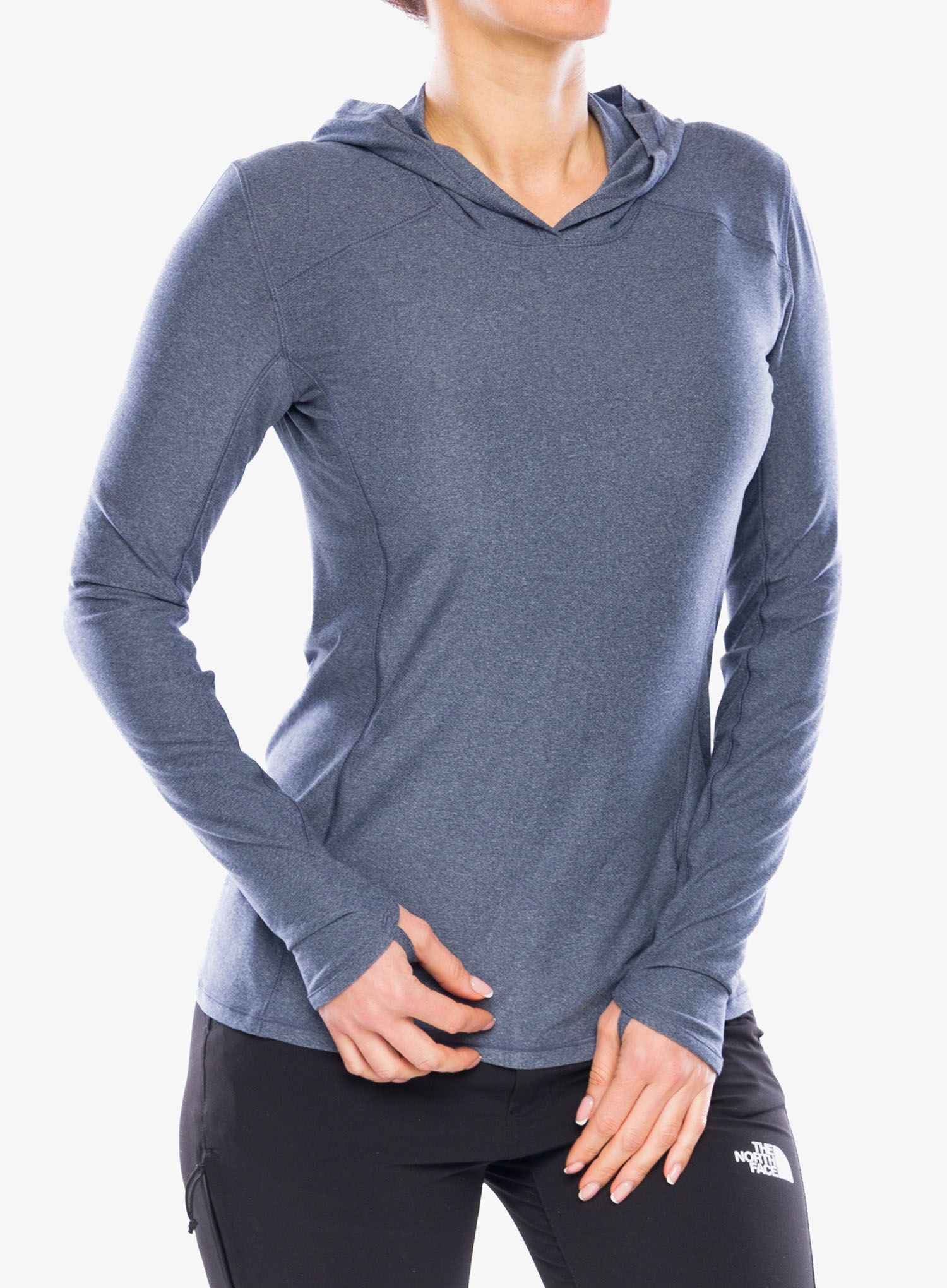 Dámská mikina s kapucí Royal Robbins Amp Lite Hoodie - navy htr