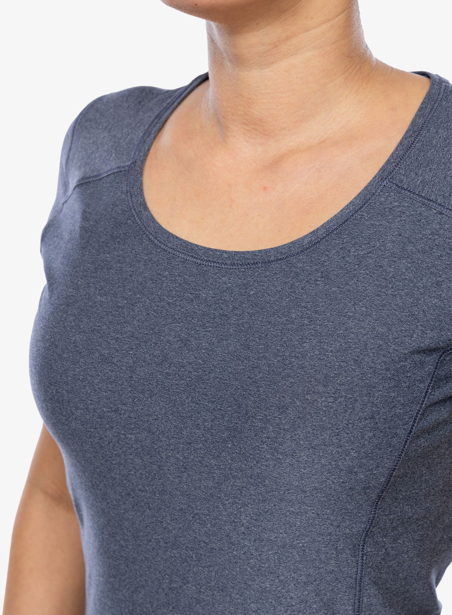 Dámské rychleschnoucí triko Royal Robbins Amp Lite SS - navy htr