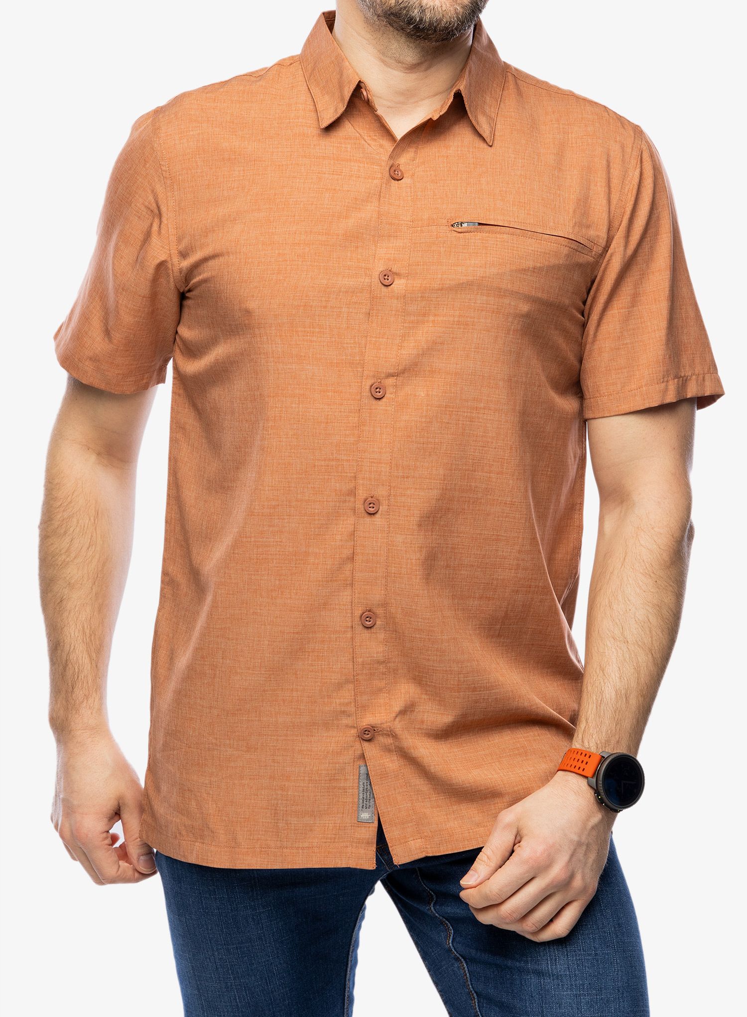 Košile Royal Robbins Amp Lite S/S - baked clay